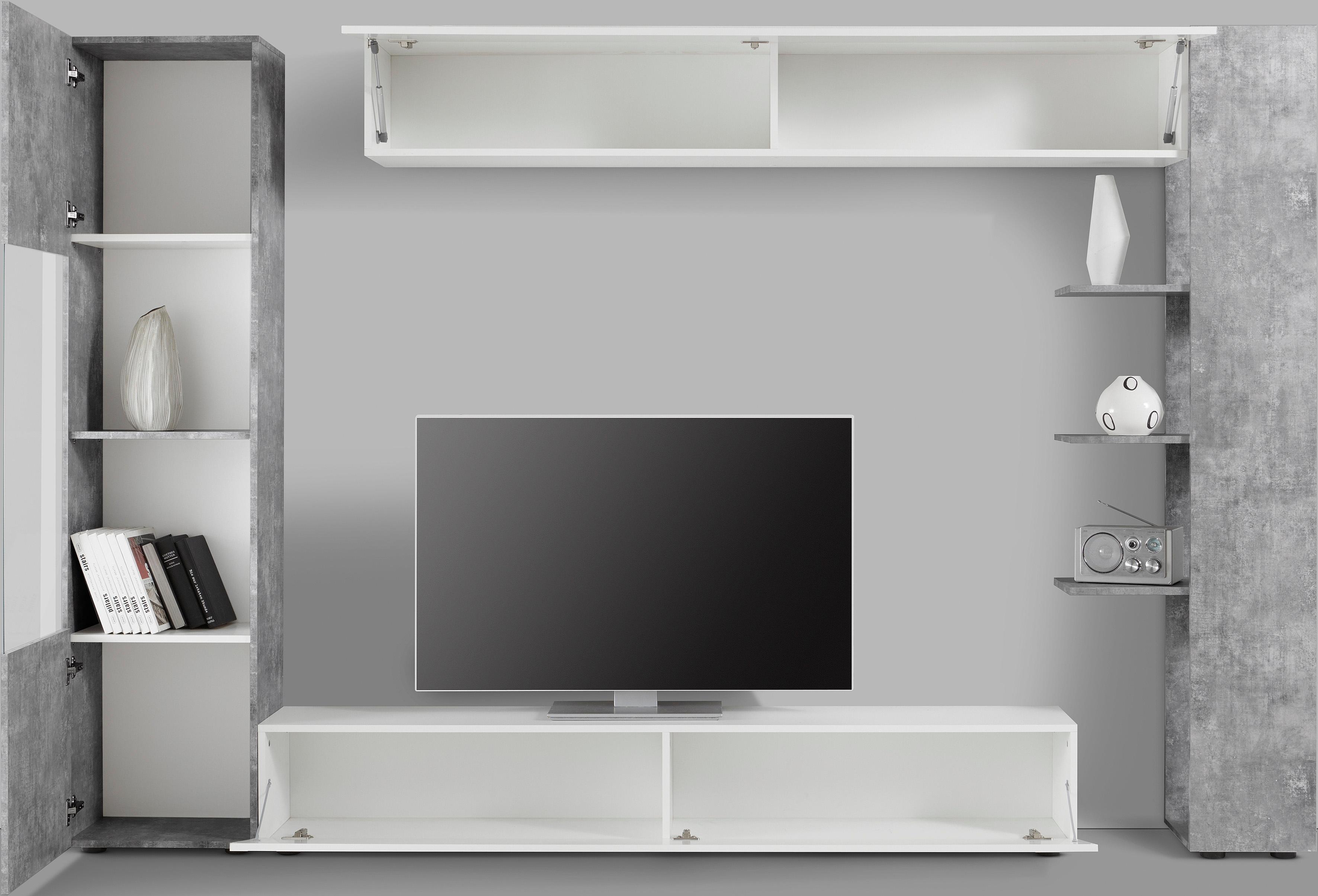 Thumbnail - OTTO home Wohnwand "Sorano" Set, 4 Stk. tlg.