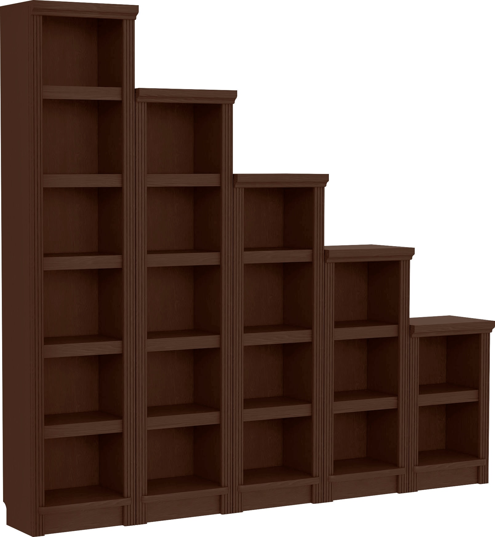 Home affaire Bibliothek "Soeren Stege" 5 Stk. tlg. Aus Massiver Kiefer günstig online kaufen