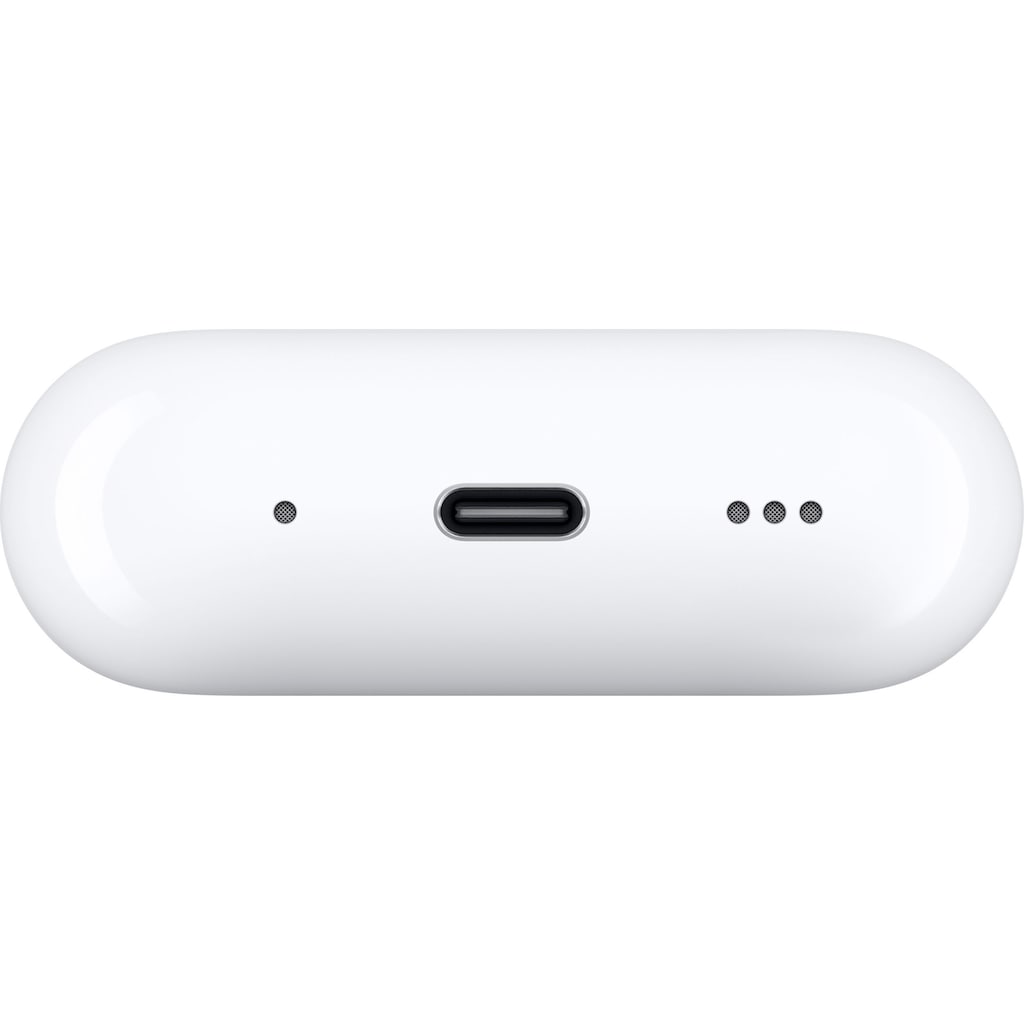 Apple In-Ear-Kopfhörer »AirPods Pro (2. Gen. 2023) mit MagSafe Case (USB-C)«, Bluetooth, Active Noise Cancelling (ANC)-Freisprechfunktion-Transparenzmodus-kompatibel mit Siri