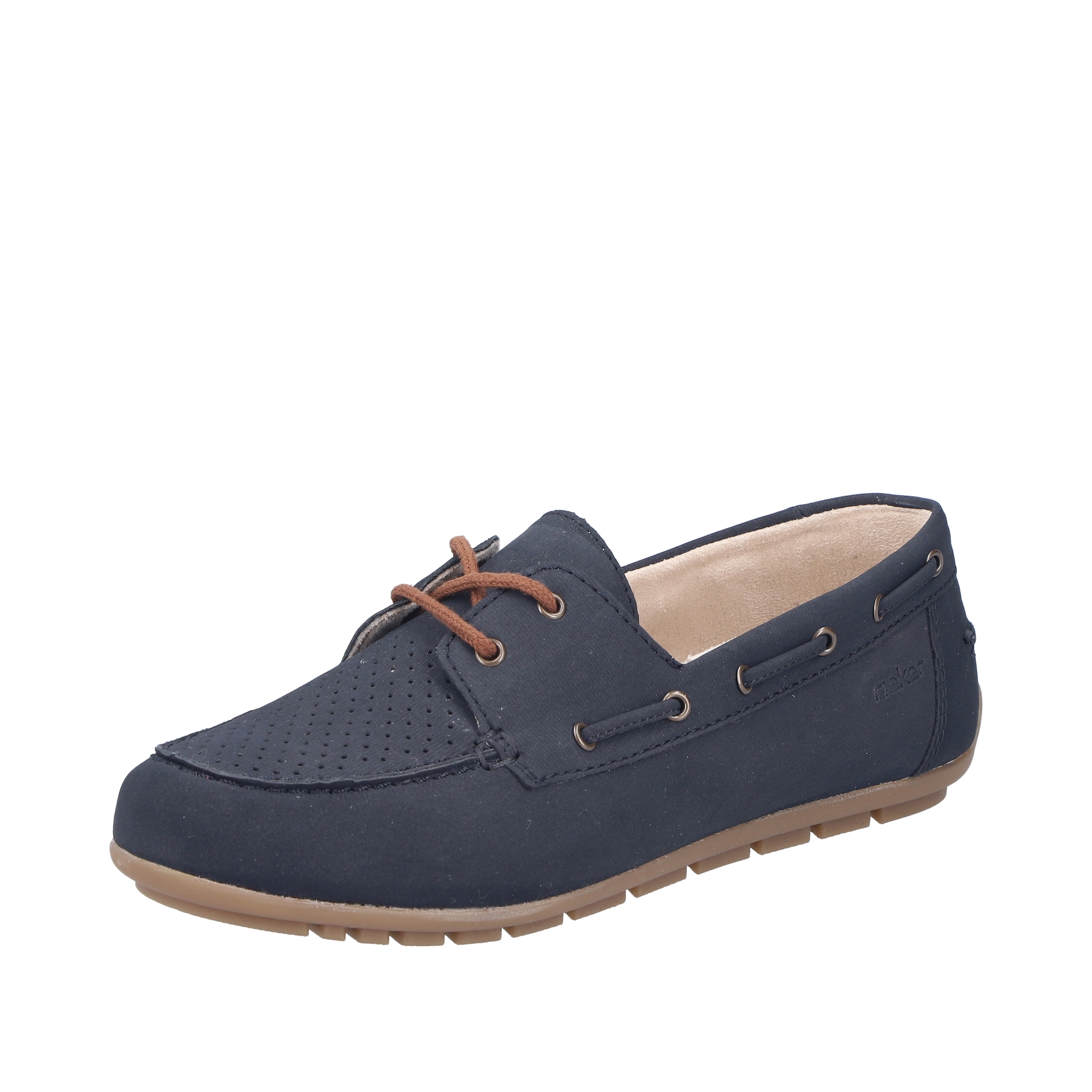 Rieker Bootsschuh Mokassin, Schnürschuh, Halbschuh mit weicher Innensohle günstig online kaufen