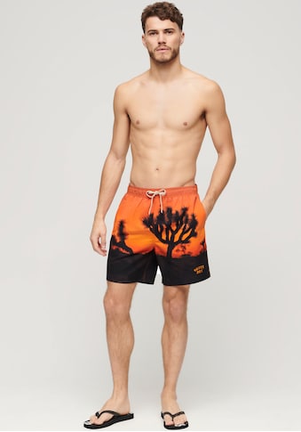 Badeshorts »SD-PHOTOGRAPHIC 17" SWIM SHORT«