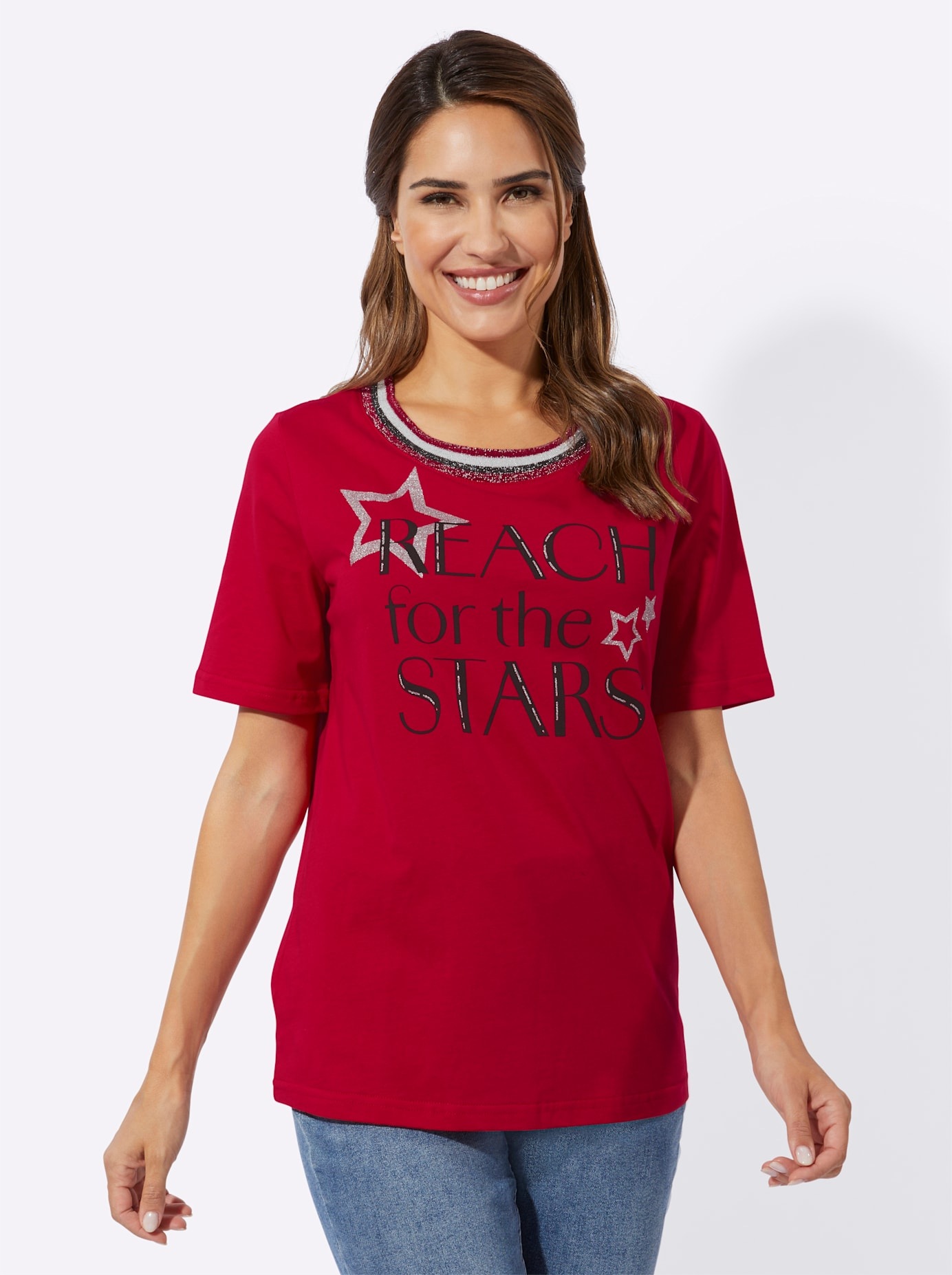 Classic Basics Kurzarmshirt "Kurzarm-Shirt" 1 Stk. tlg. günstig online kaufen