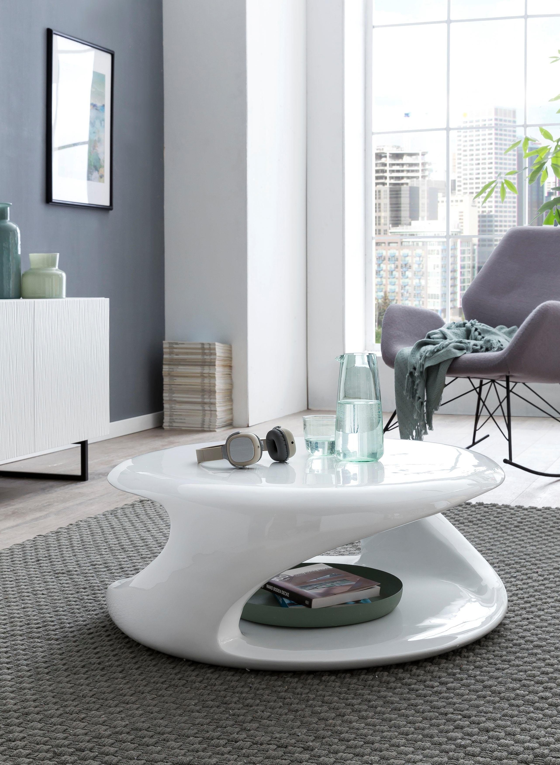 SalesFever Couchtisch "Design-Wohnzimmertisch für stilvolles Wohnen" mit mo günstig online kaufen