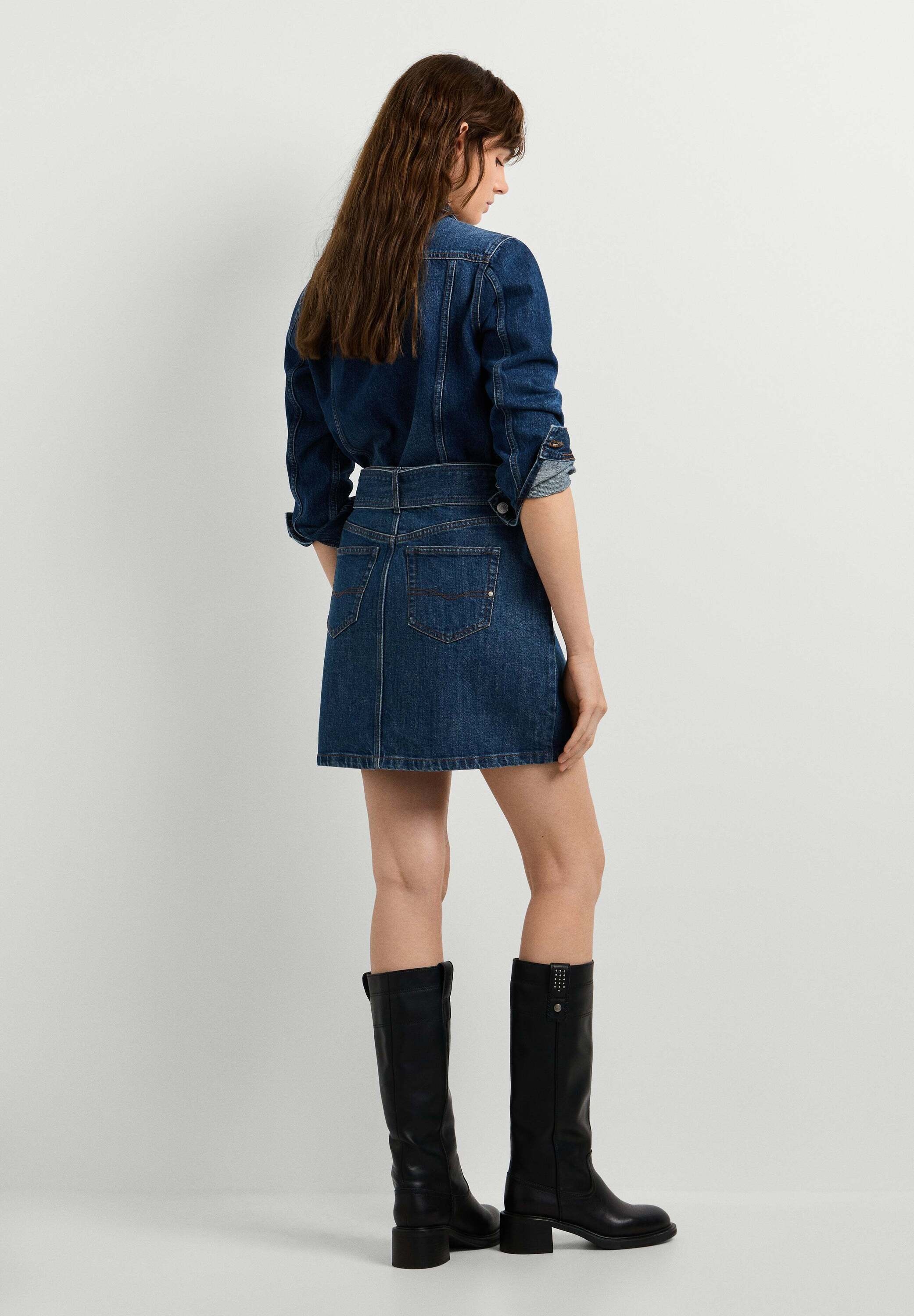 Pepe Jeans Jeansrock »denim skirt SHANNON MINI SKIRT BIKER«