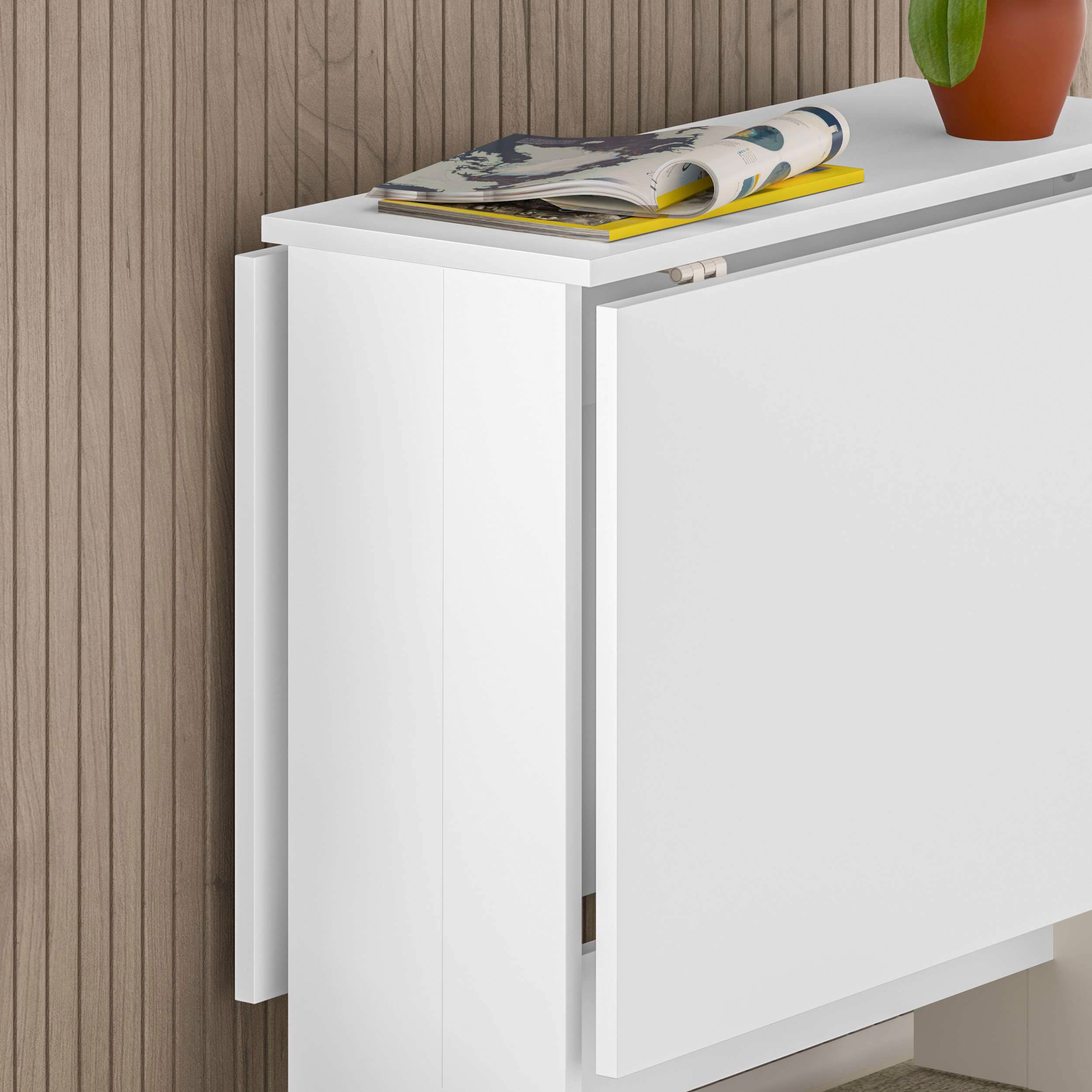 Thumbnail - Decortie Esstisch "ARTEMIO ESSTISCH" Packung, 1 Stk. tlg. Leichte Montage, Lagerung, Platzsparend