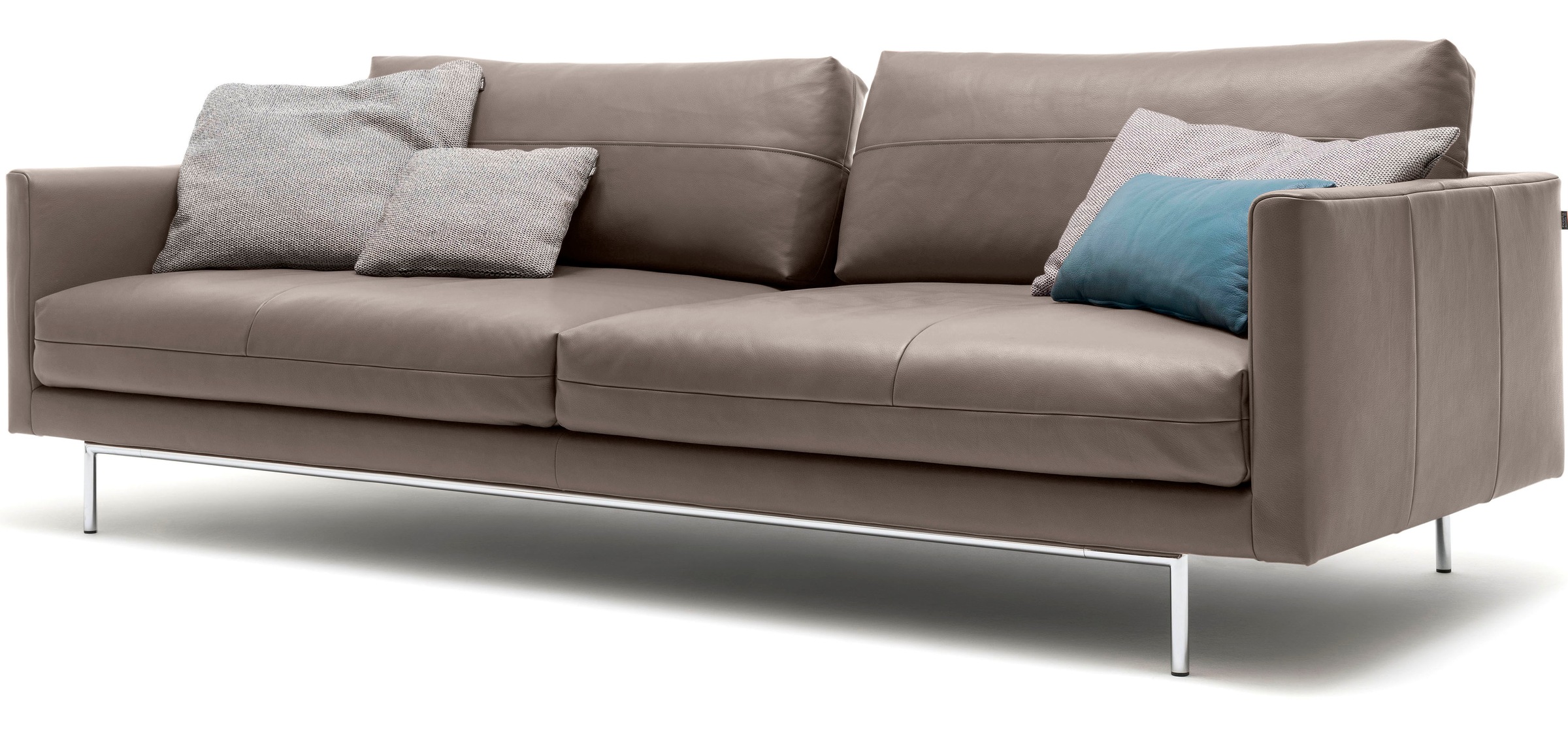 Creation BY ROLF BENZ 4-Sitzer »CR.414, Designsofa, Loungesofa«, Wahlweise aus Leder oder Chenille