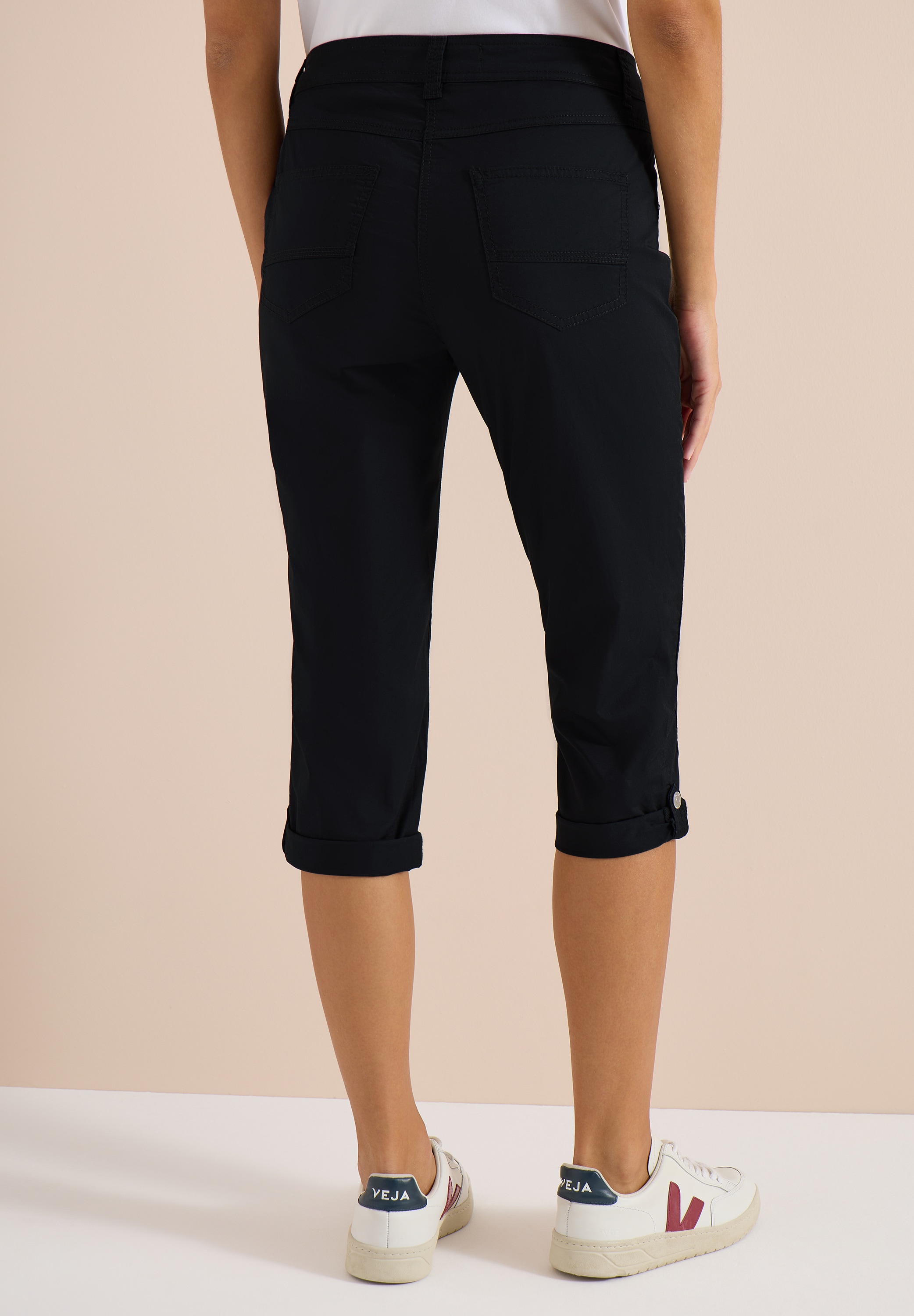 Cecil 3/4-Hose  aus Baumwolle mit Stretchanteil