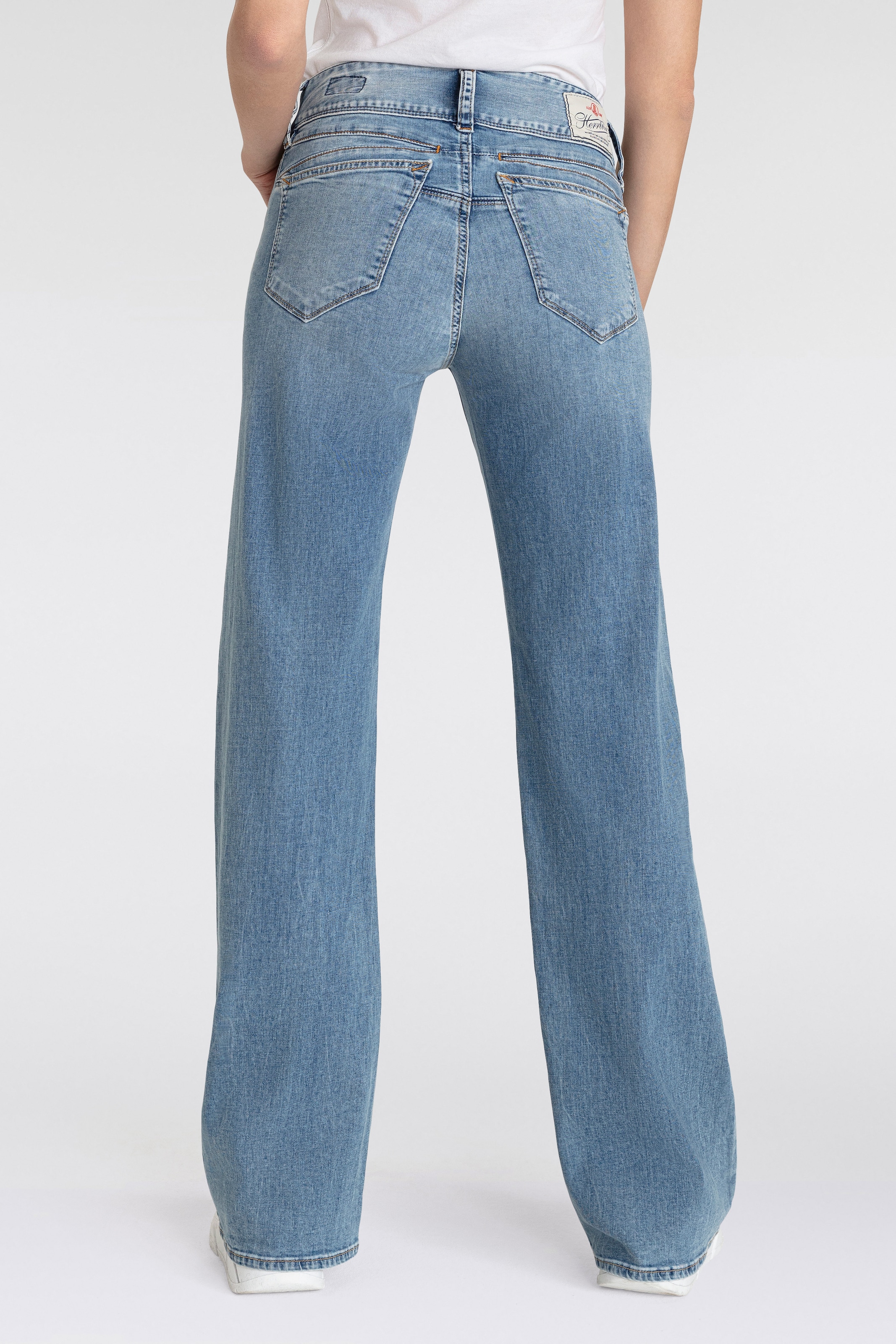 Herrlicher Bootcut-Jeans »Prime New Recycled Denim Light«, mit Stretch