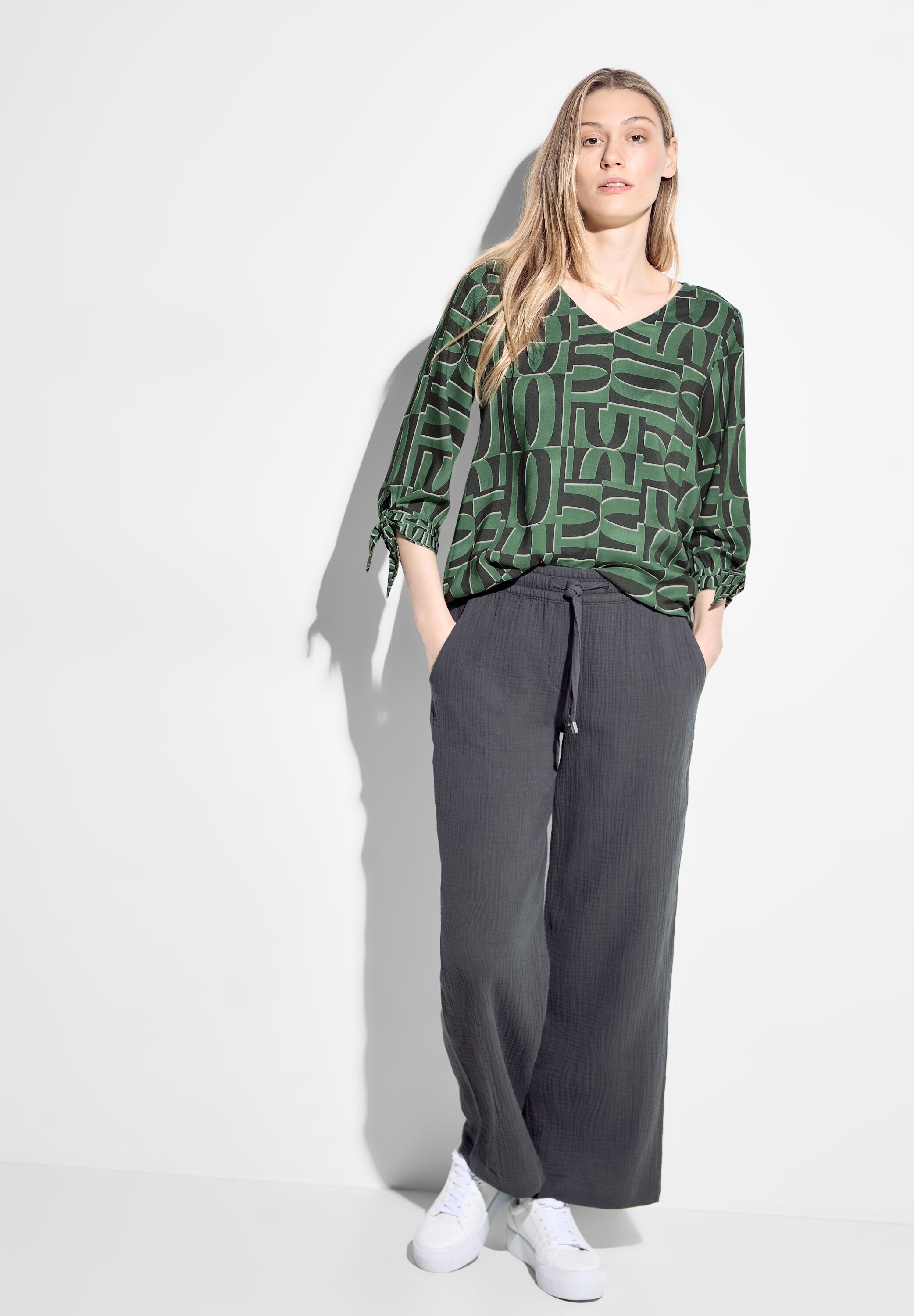 Cecil Shirtbluse, aus softer Viskose