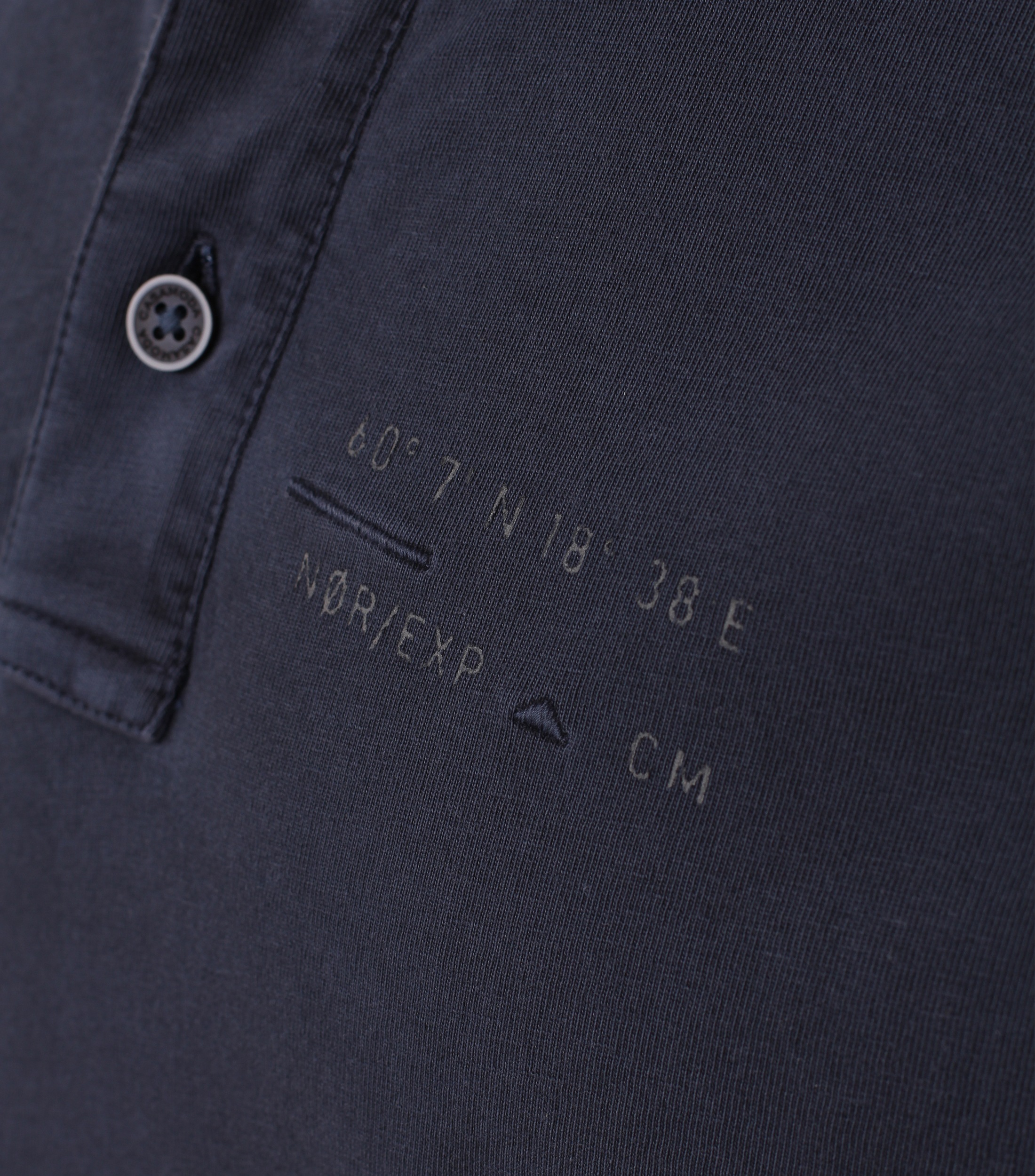 CASAMODA Langarm-Poloshirt »CASAMODA Polo-Shirt Langarm uni«