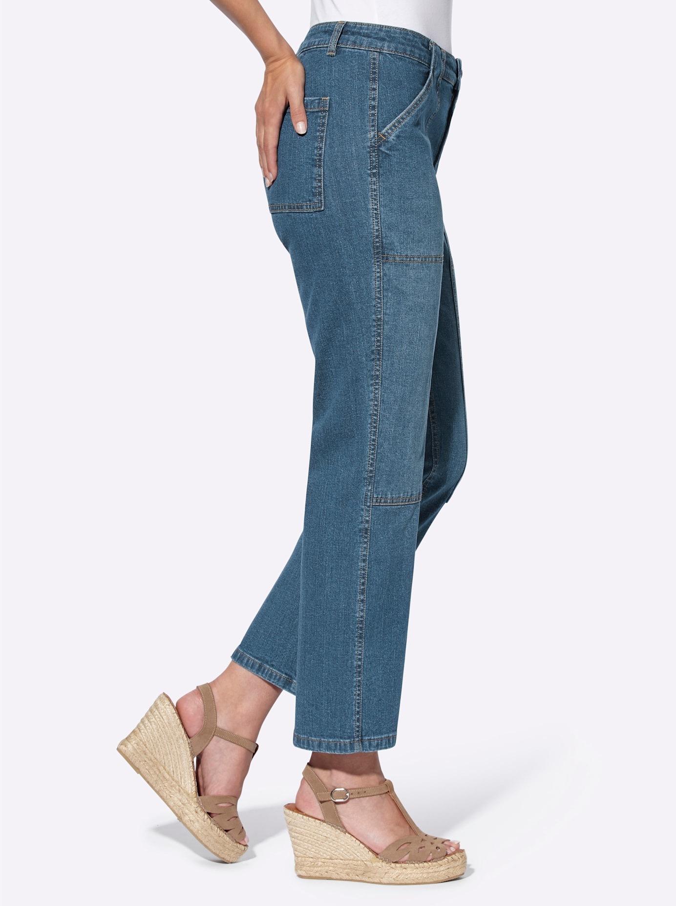heine Bequeme Jeans 1 Stk. tlg. günstig online kaufen