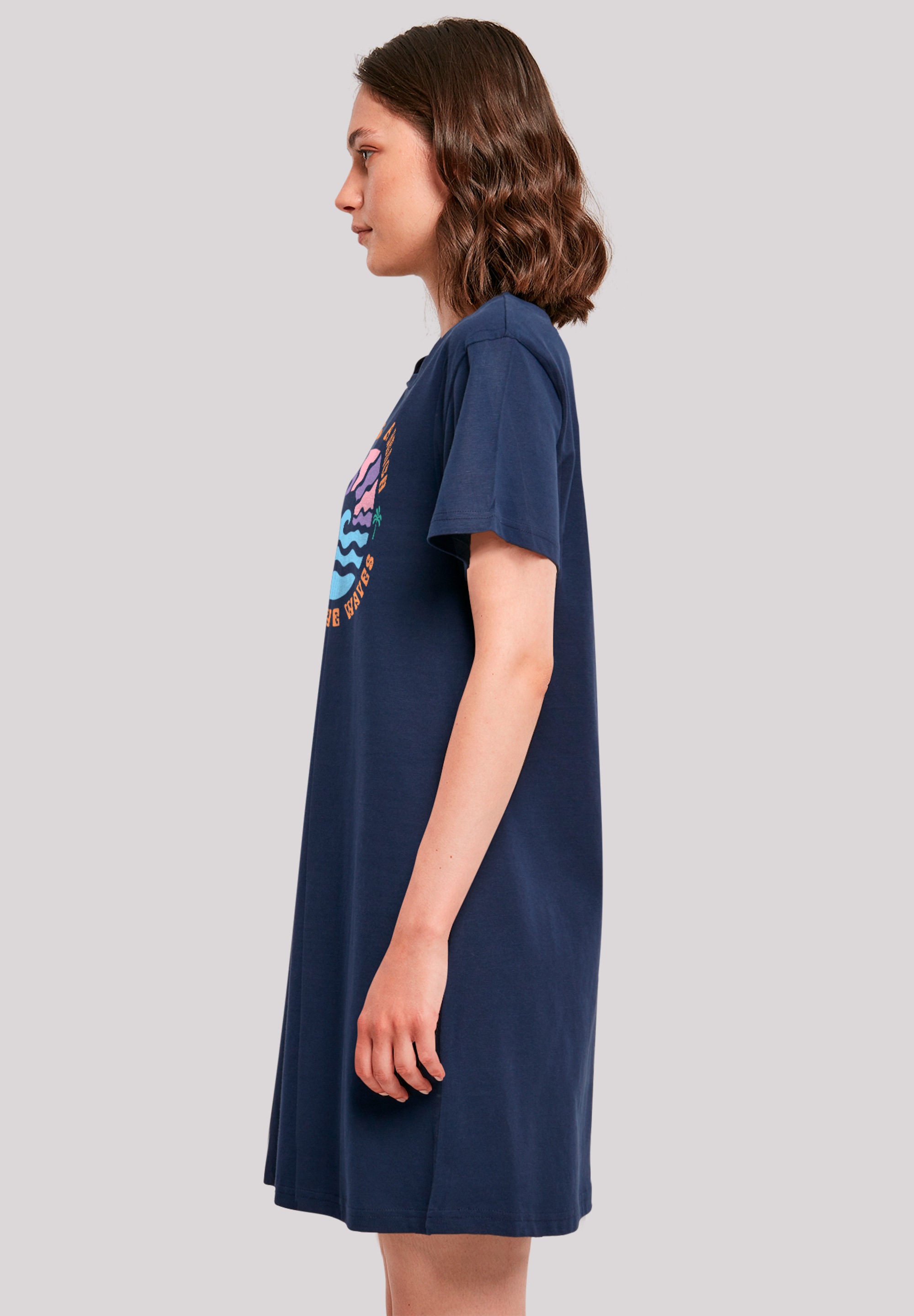 F4NT4STIC T-Shirt »Life Is A Beach Enjoy The Waves«, Premium Qualität