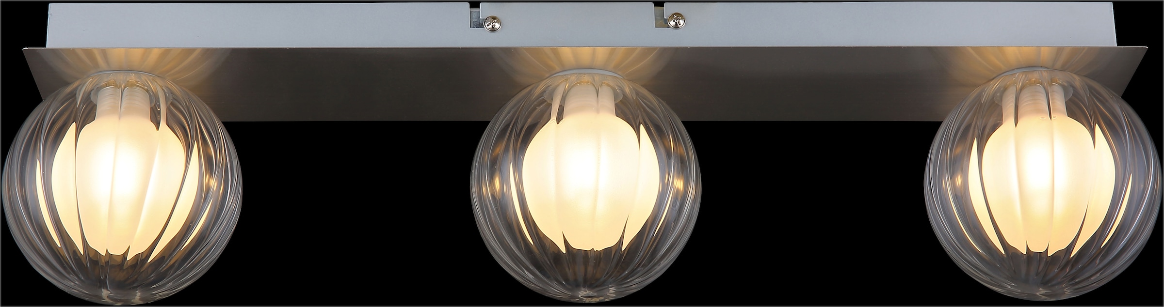 GLOBO LIGHTING Deckenleuchte »ANDER«, Leuchtmittel G9 | ohne Leuchtmittel, Deckenlampe/Glaskugeln/Glas klar/Wohnbereich