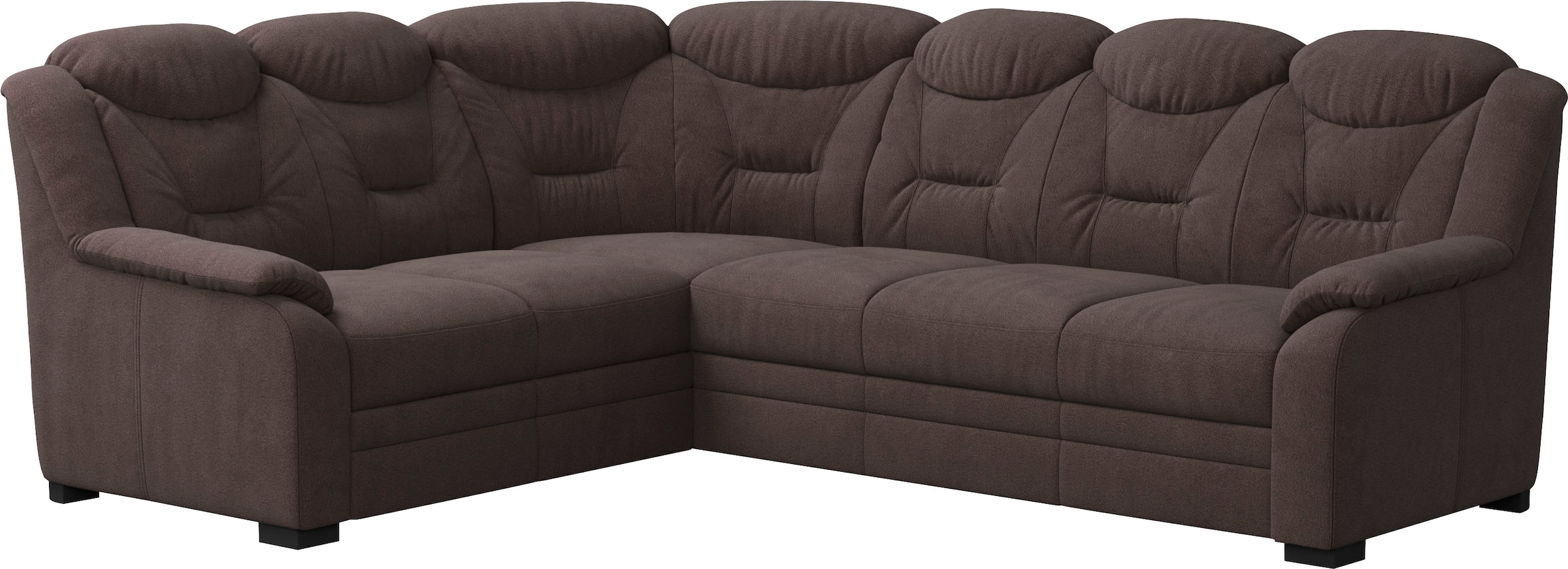 COTTA Ecksofa "Marcus L-Form" wahlweise mit Schlaffunktion & Stauraum