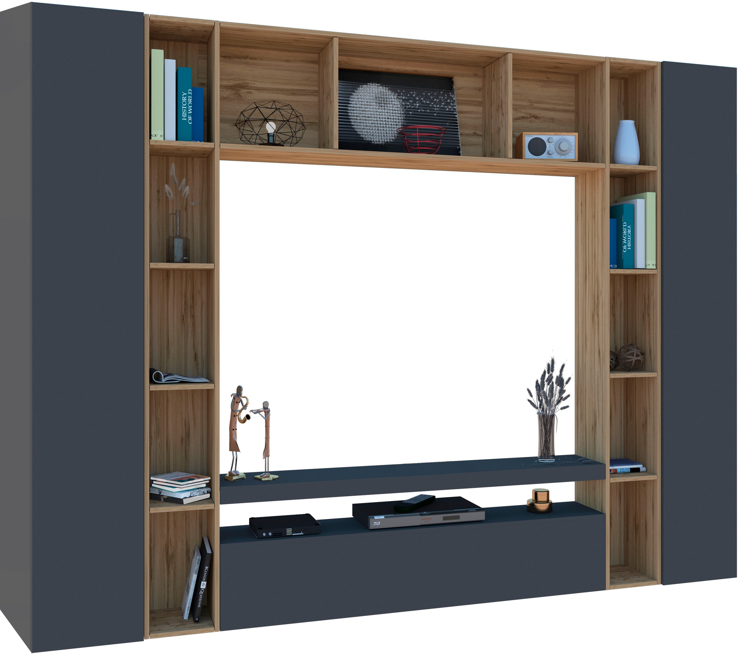 Thumbnail - INOSIGN Wohnwand "Brooklyn" 6 Stk. tlg.