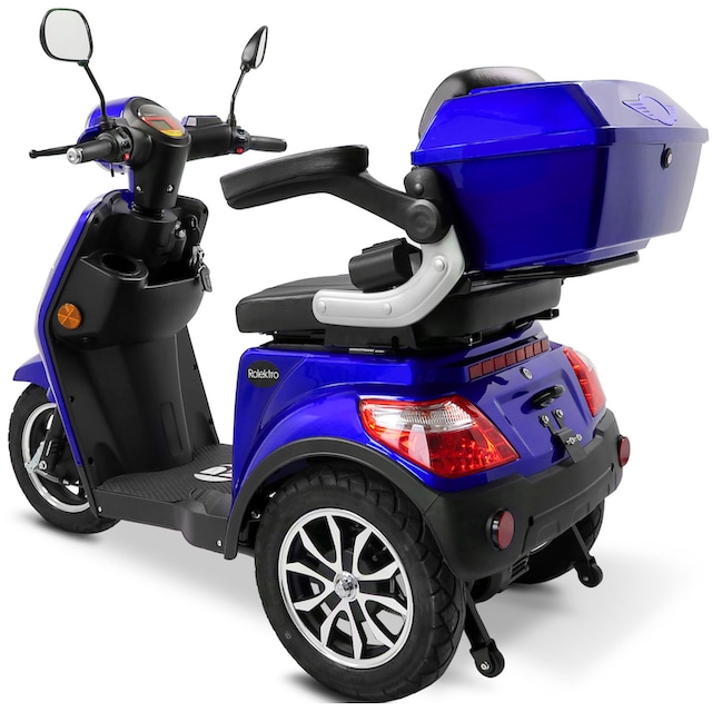 Rolektro Elektromobil »Rolektro E-Trike 25 V.3, Lithium Akku«, 1000 W, 25 km /h, (mit Topcase) auf Raten | BAUR
