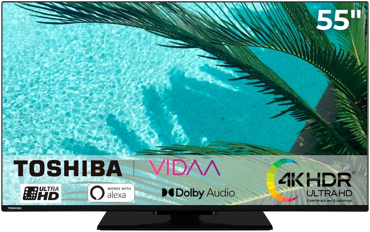 LED-Fernseher, 139 cm/55 Zoll, 4K Ultra HD, Smart-TV