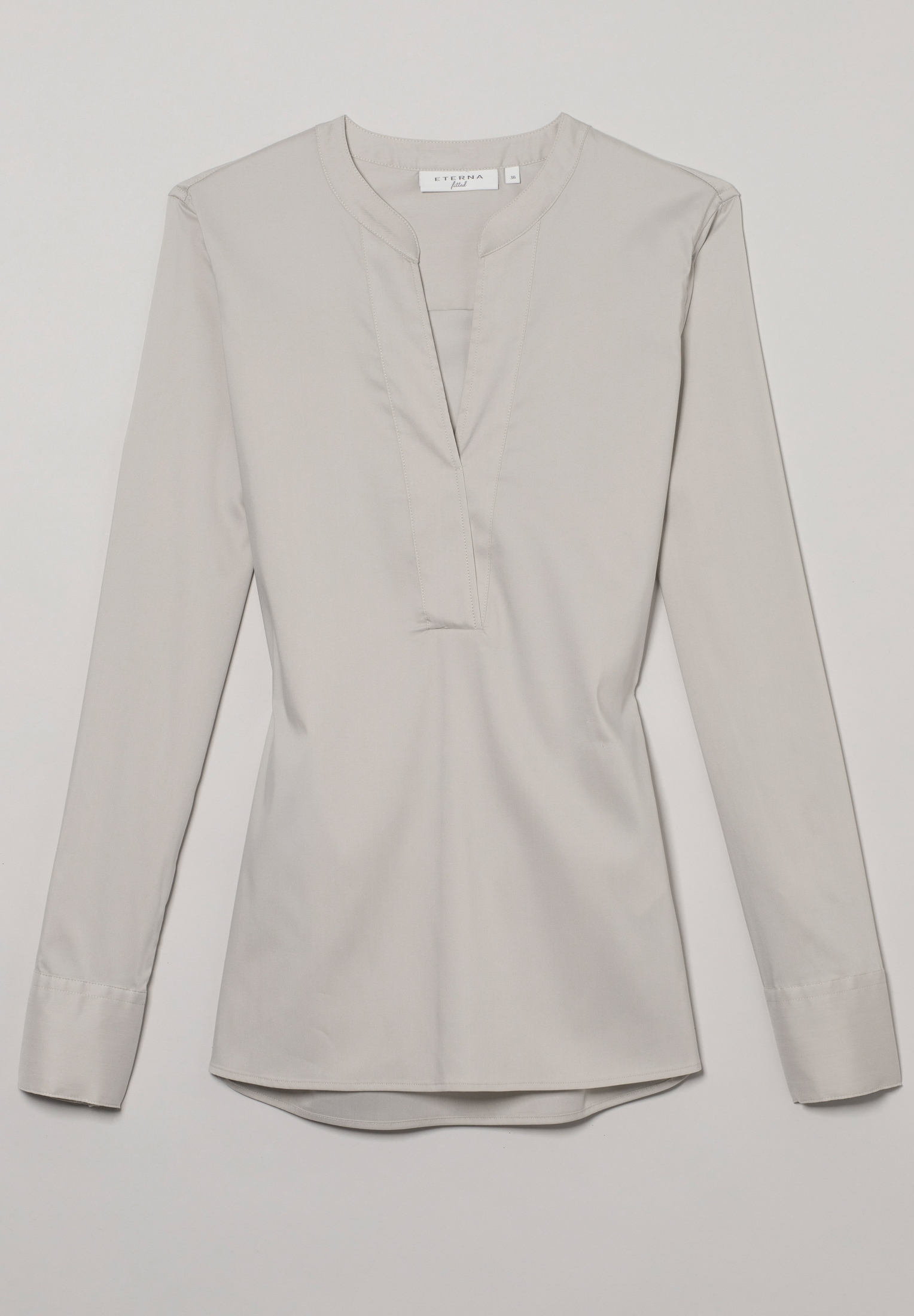 Eterna Longbluse »FITTED«, EASY IRON (bügelleicht)