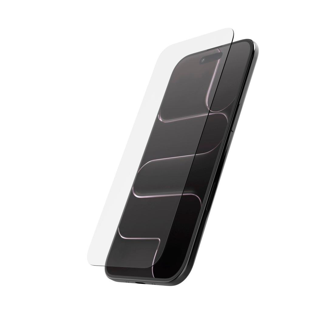 Hama Displayschutzglas »Displayschutz f. Apple iPhone Air (Panzerglas ultraklar, Montagehilfe)«