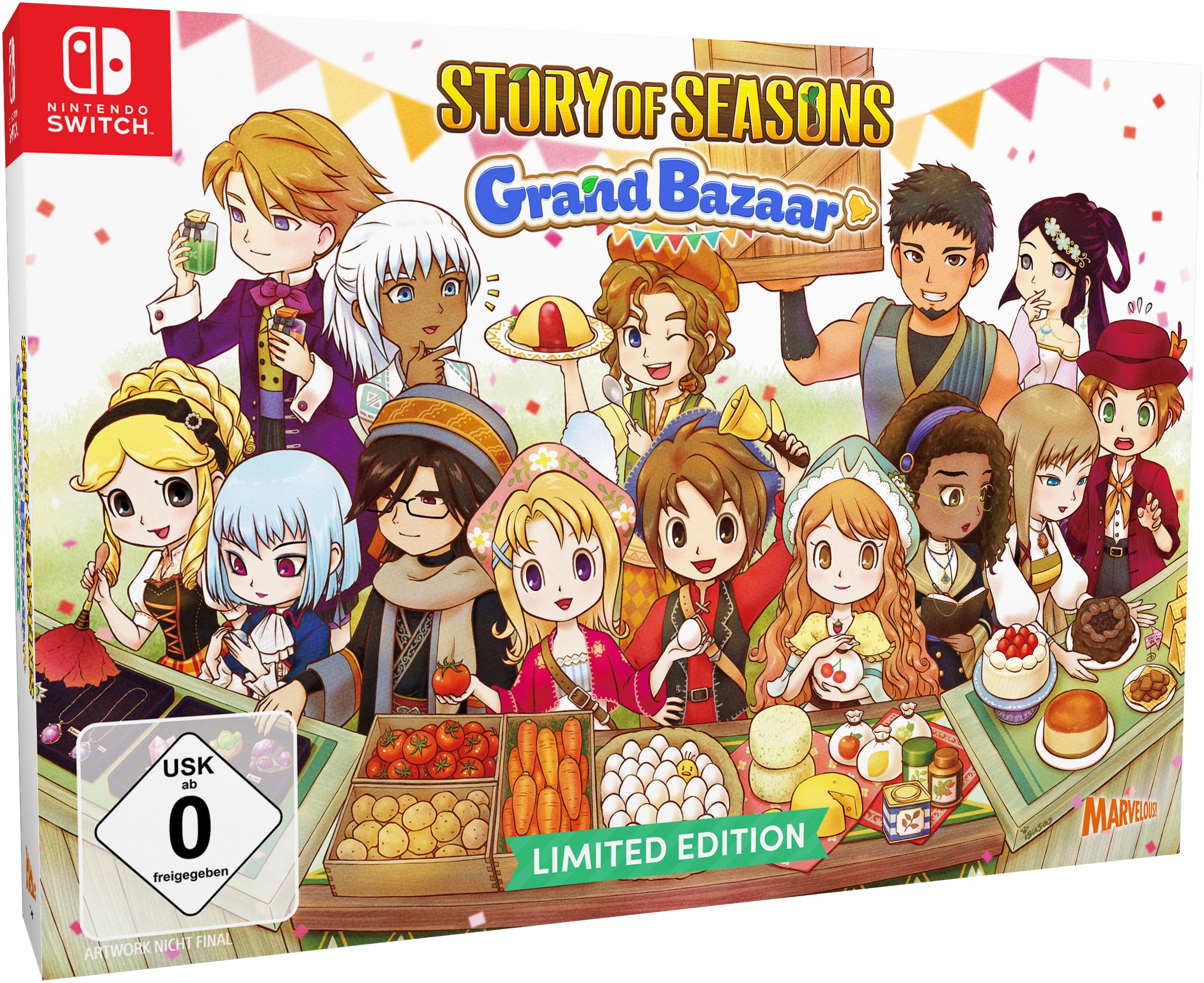 Marvelous Games Spielesoftware »Story of Seasons: Grand Bazaar Limited Edition«, Nintendo Switch
