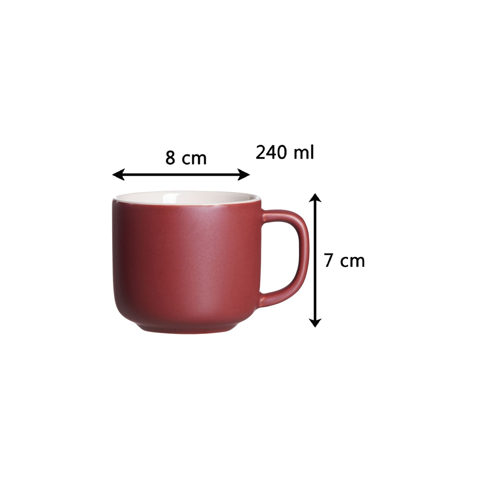 Ritzenhoff & Breker Tasse "Kaffeetasse mit Untertasse Jasper 240 ml" günstig online kaufen