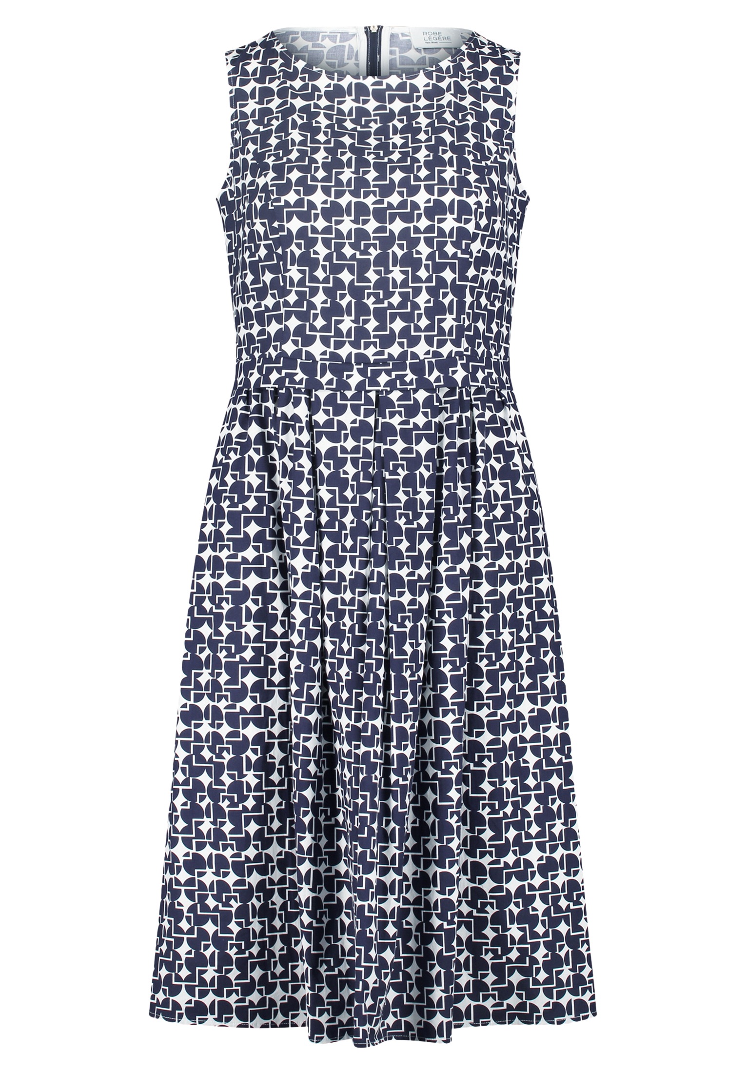 Vera Mont Sommerkleid »Vera Mont Sommerkleid tailliert«, Falten