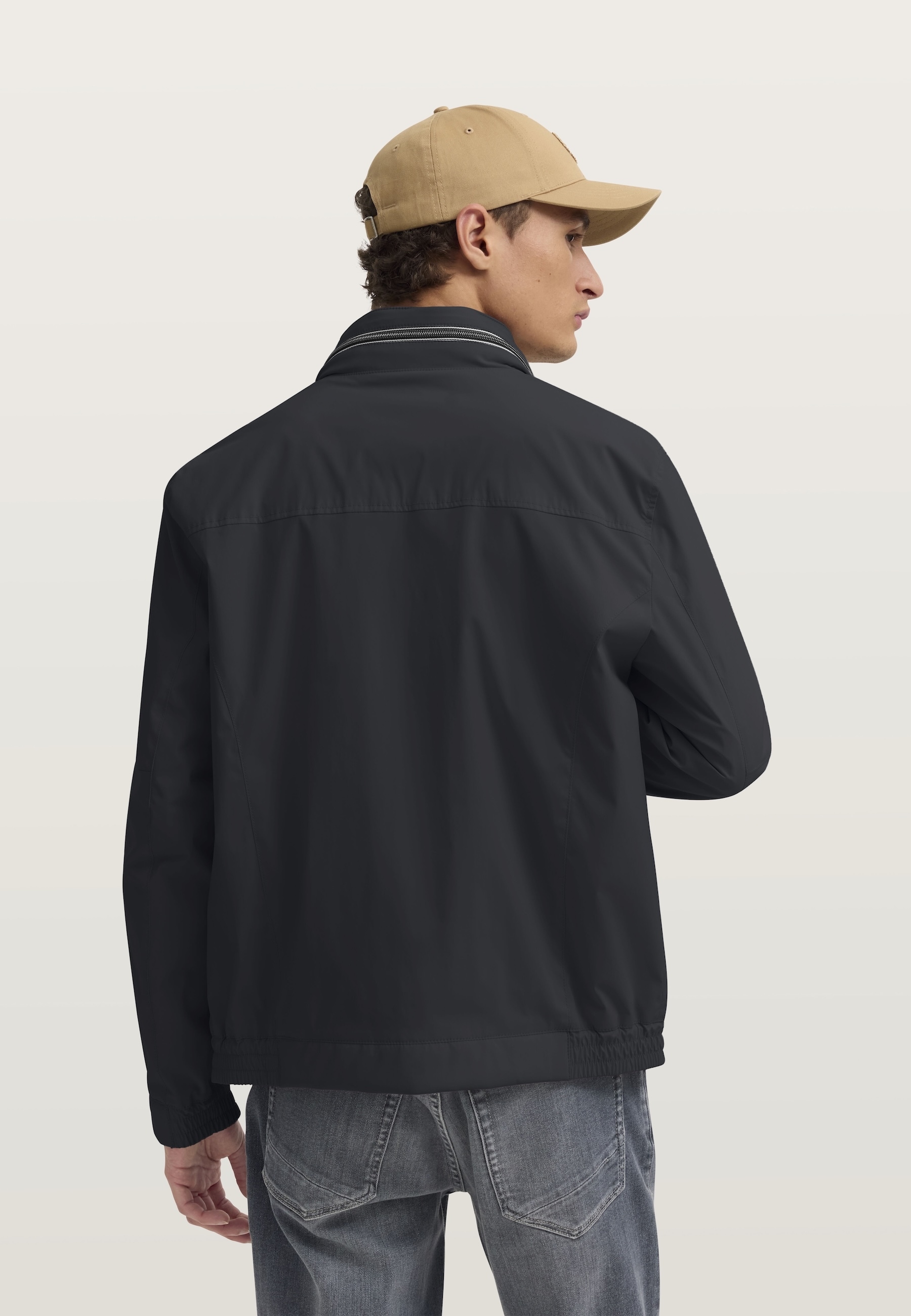 bugatti Blouson »DynamicSeries« Regular Fit wasserabweisend mit Kapuze
