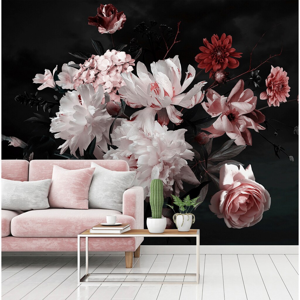 living walls Fototapete »Designwalls Bunch of Flower 2«