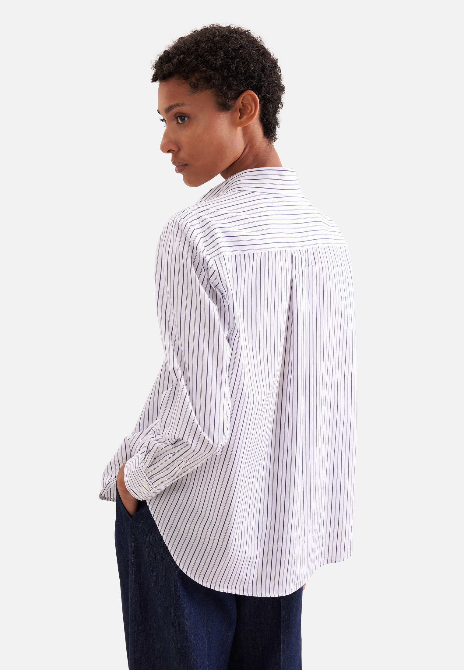 seidensticker Hemdbluse 1/1 Kragen Gestreift