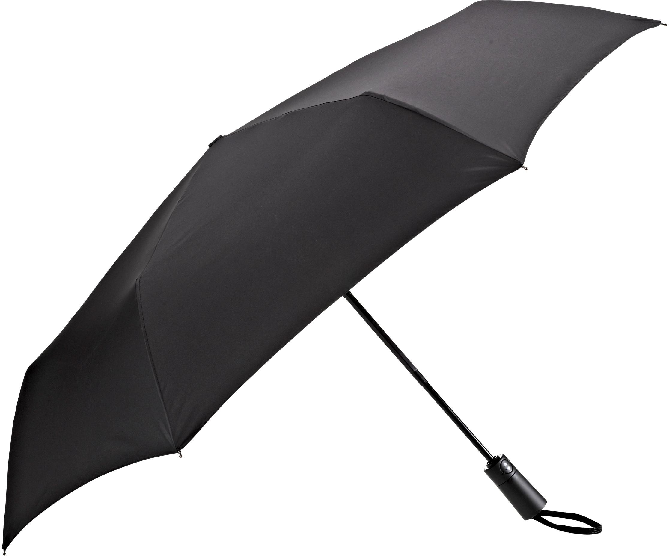 EuroSCHIRM® Taschenregenschirm »Automatik 3020, schwarz« kaufen | BAUR