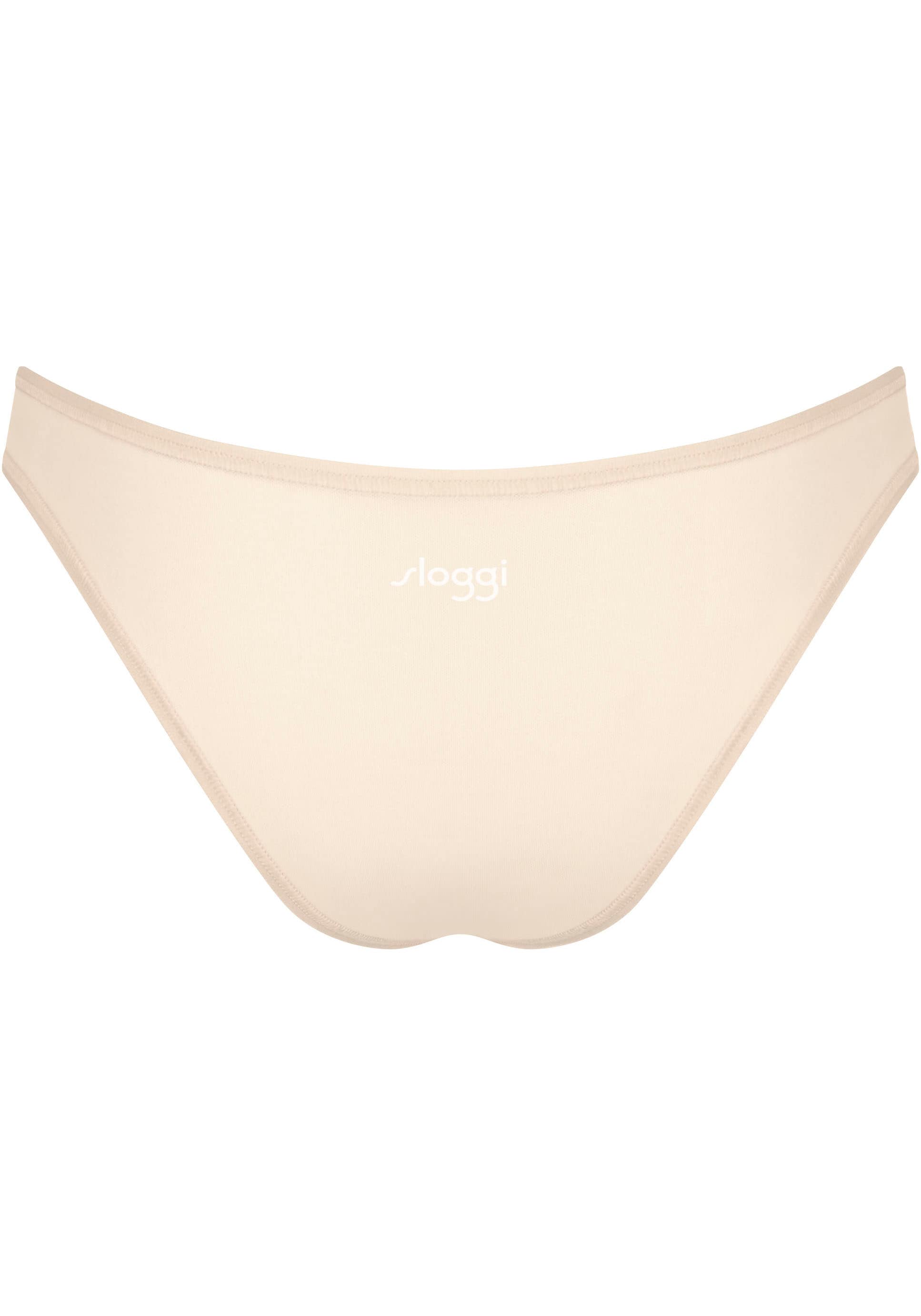 sloggi Tanga »Soft ADAPT Tiny Tanga«, (2er-Pack), flache Abschlüsse, elastische Free-Cut Spitze