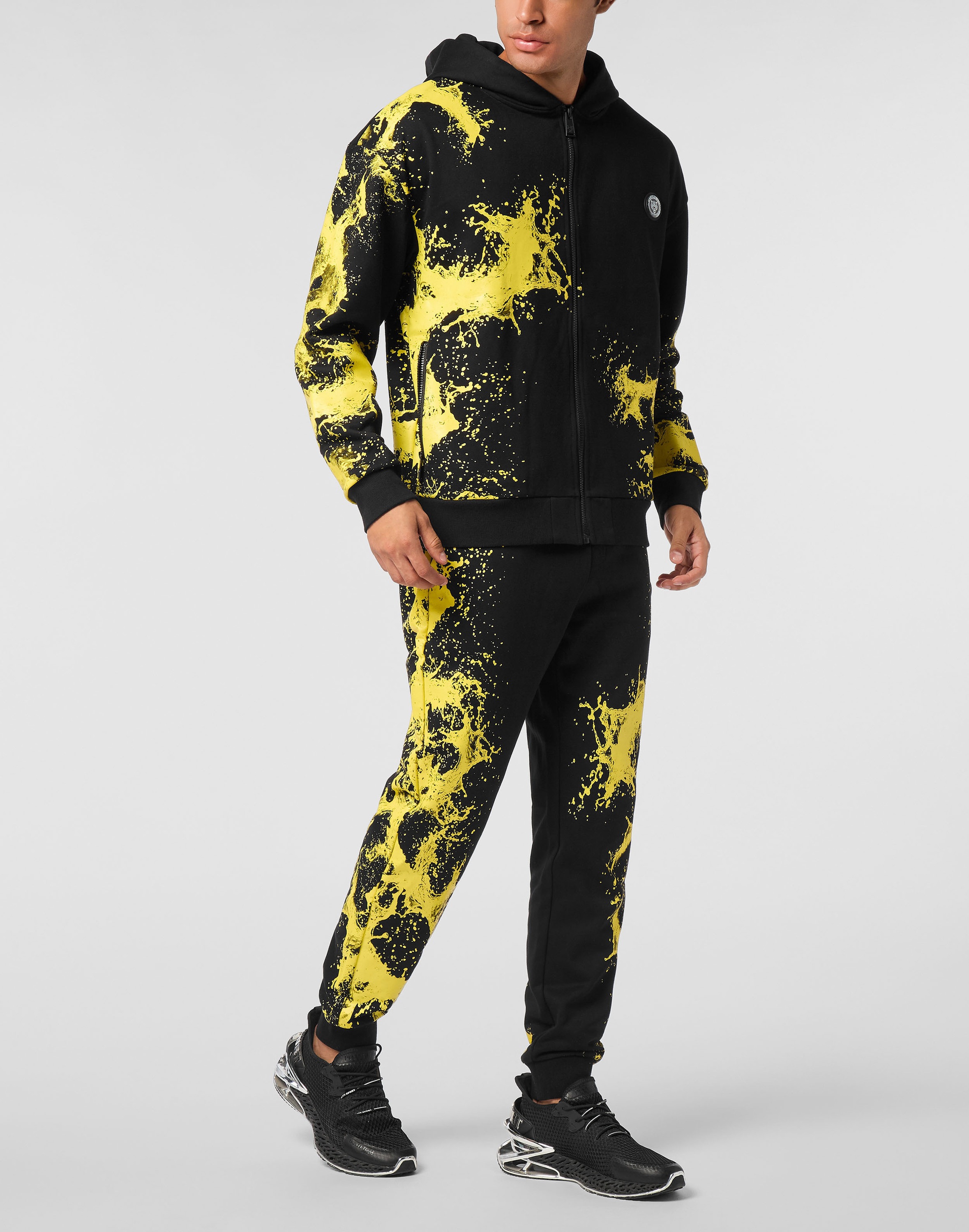 PLEIN SPORT Kapuzensweatjacke »Splash«