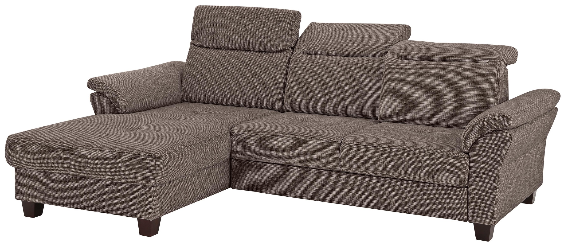 Home affaire Ecksofa »Solvei L-Form«, mit Recamierenabschluß und Sitztiefenverstellung