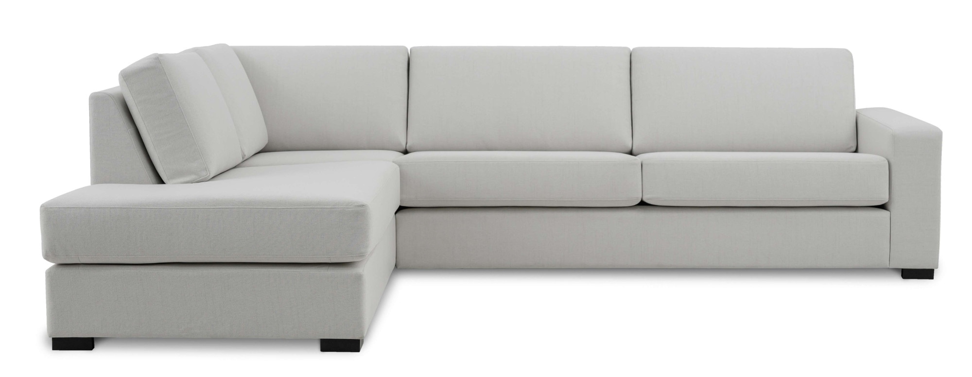 Home affaire Ecksofa »Branwell«, Breite 304 cm, Struktur fein, mit Wellenunterfederung