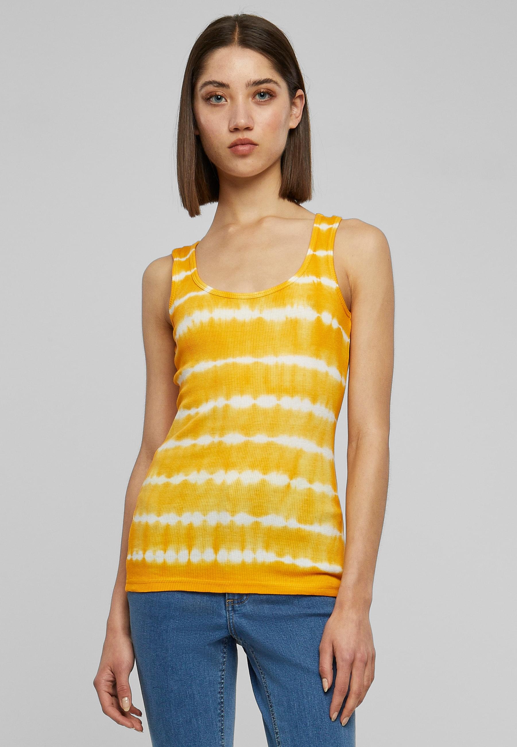 URBAN CLASSICS Muskelshirt »Urban Classics Damen Ladies Batik Tanktop«, (1 tlg.)