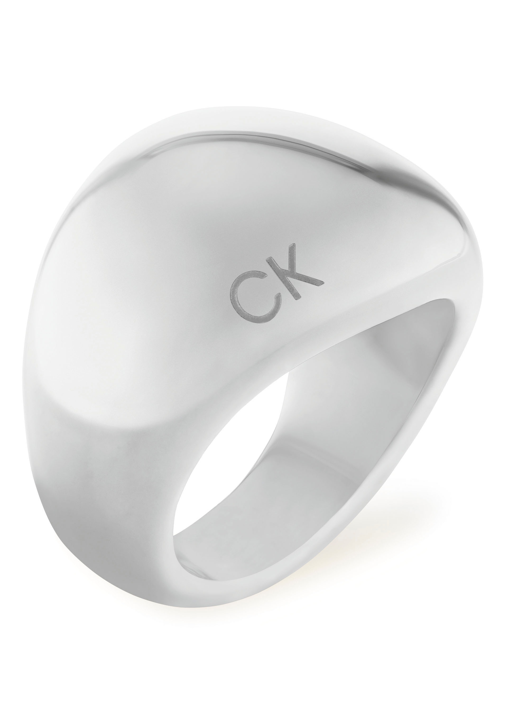 Calvin Klein Fingerring »Schmuck Edelstahl Fingerring Damenring  SCULPTURAL«, zu Hoodie, Shirt, Jeans, Sneaker, Jacke, Calvin Klein Underwear!  bestellen | BAUR