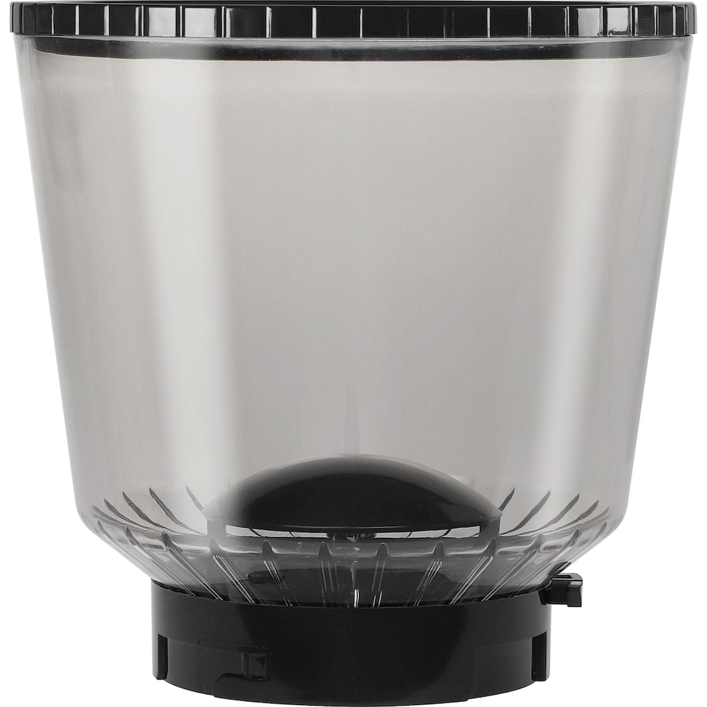 Melitta Kaffeemühle »Calibra 1027-01 schwarz-Edelstahl«, 160 W, Kegelmahlwerk, 375 g Bohnenbehälter