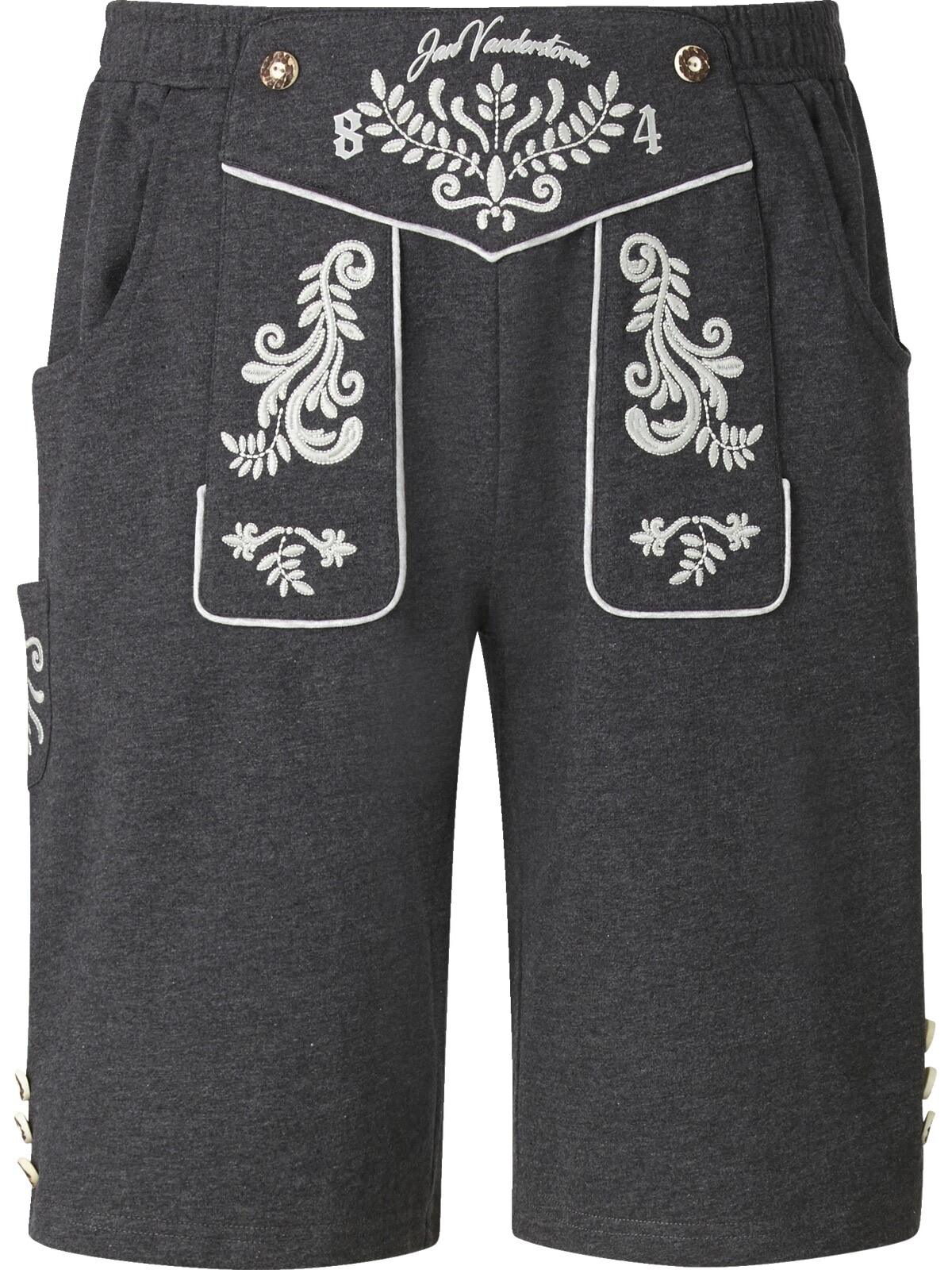 Jan Vanderstorm Sweatbermudas »Sweatbermuda DENNIK«, (1 tlg.), im Oktoberfest-Design