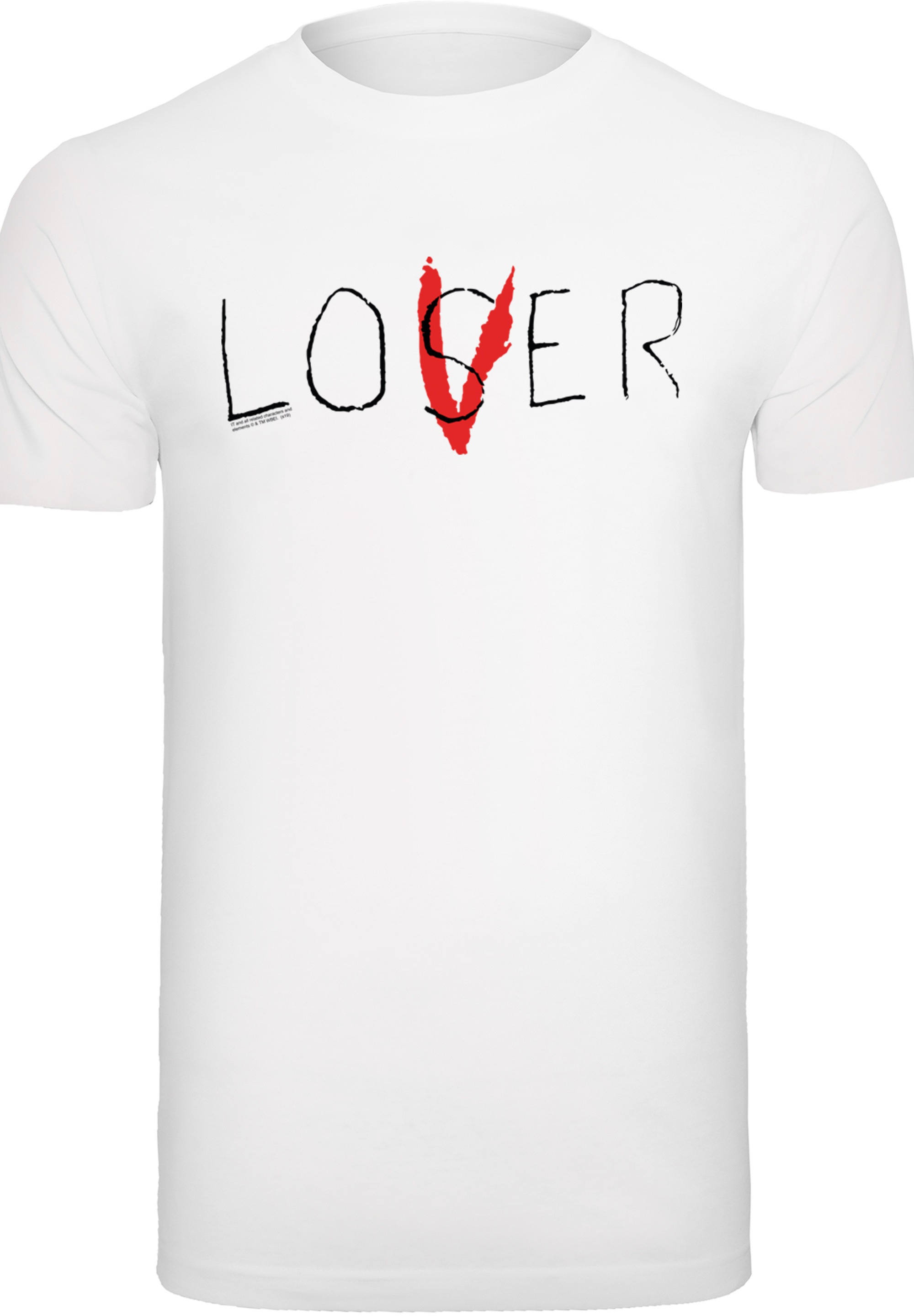 F4NT4STIC T-Shirt »IT Loser Lover«, Herren,Premium Merch,Regular-Fit,Basic,Bedruckt