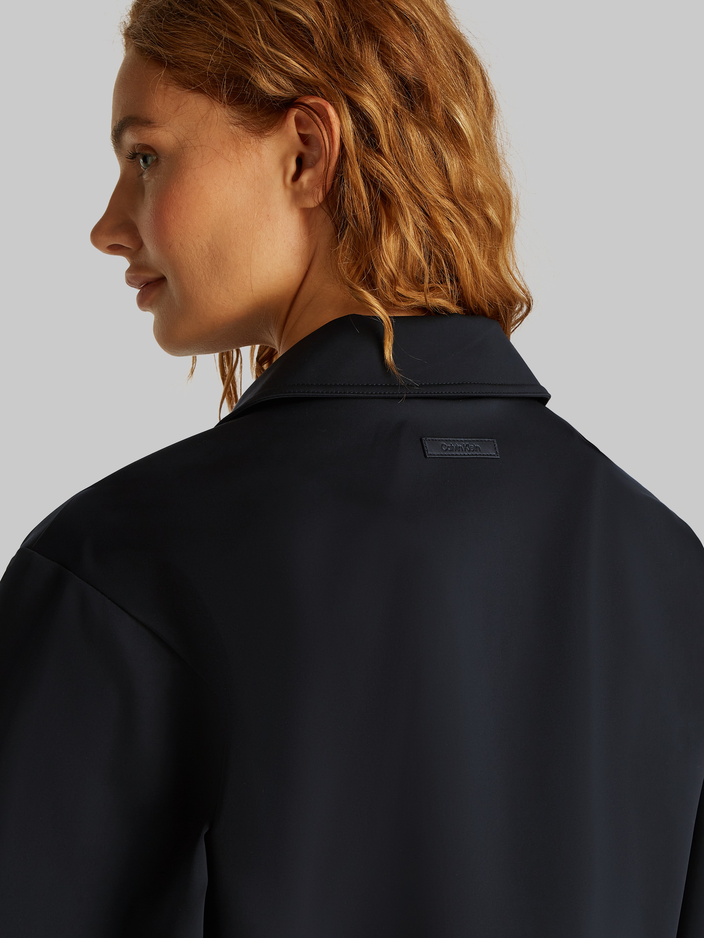 Calvin Klein Jeans Kurzjacke "TECH ZIP THROUGH SHORT JACKET", im schlichten günstig online kaufen