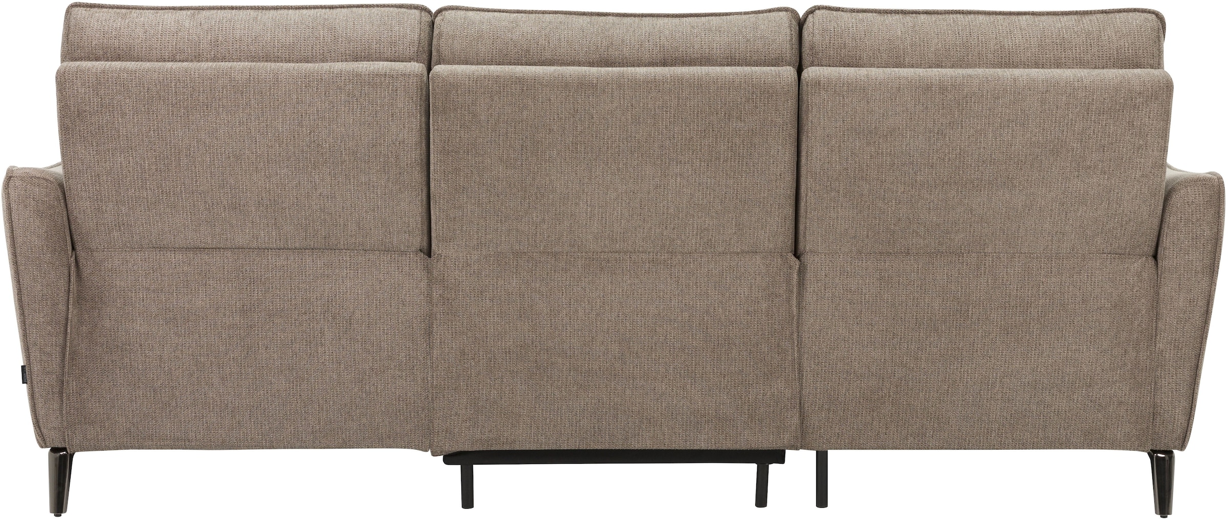 INOSIGN Ecksofa »TAYLER 3-Sitzer, L-Form (Breite 239cm), elektr. Relaxfunktion, USB A/C«, und Recamiere, Liegefunktion durch Recliner, Federkernpolsterung