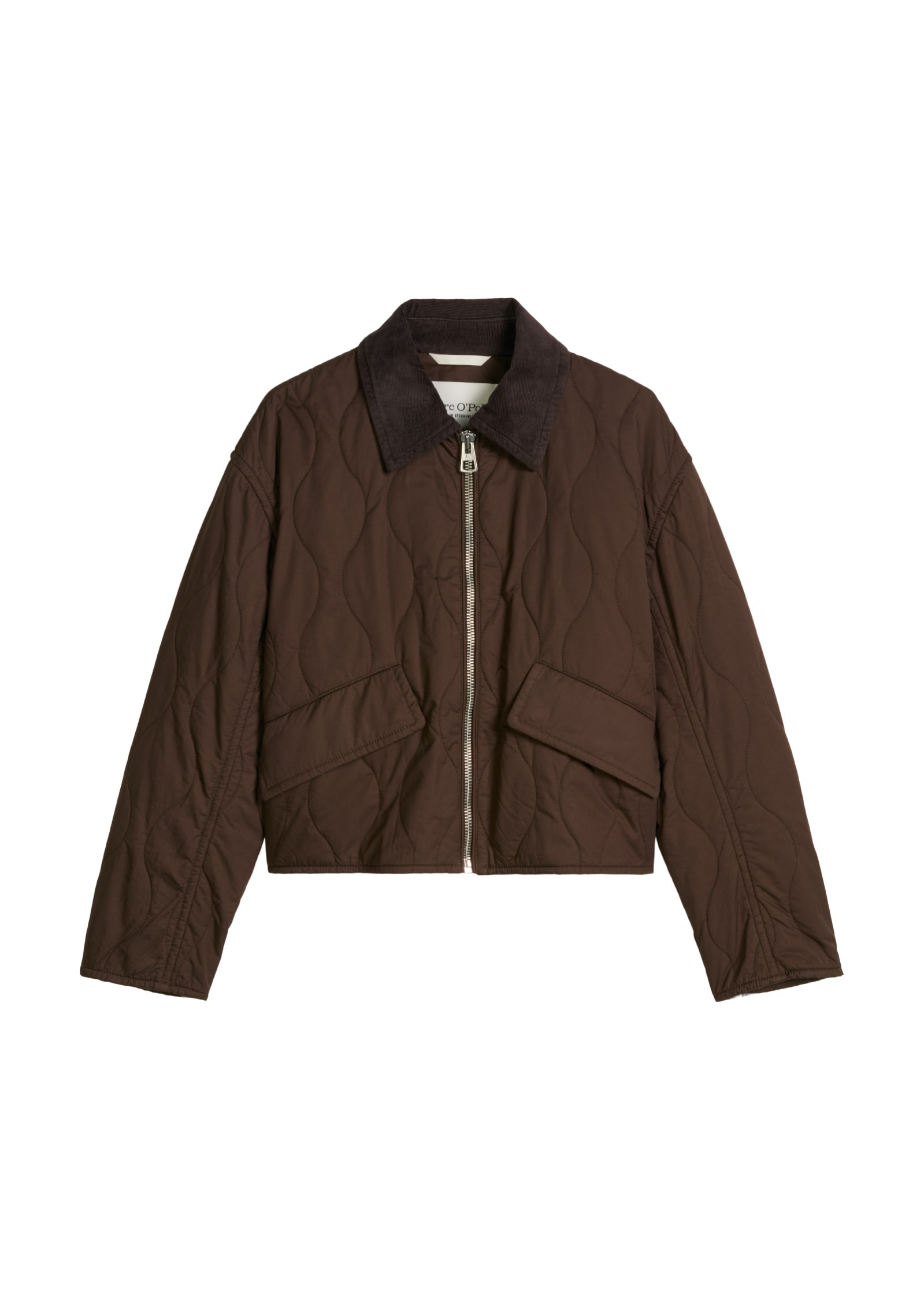 Marc O'Polo Outdoorjacke »aus wasserabweisendem Twill«