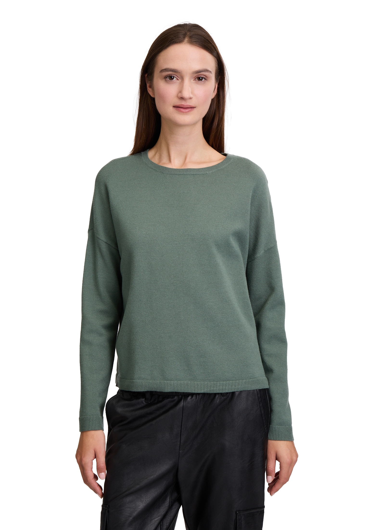 Cartoon Strickpullover "Cartoon Damen Strickpullover mit Rundhalsausschnitt günstig online kaufen