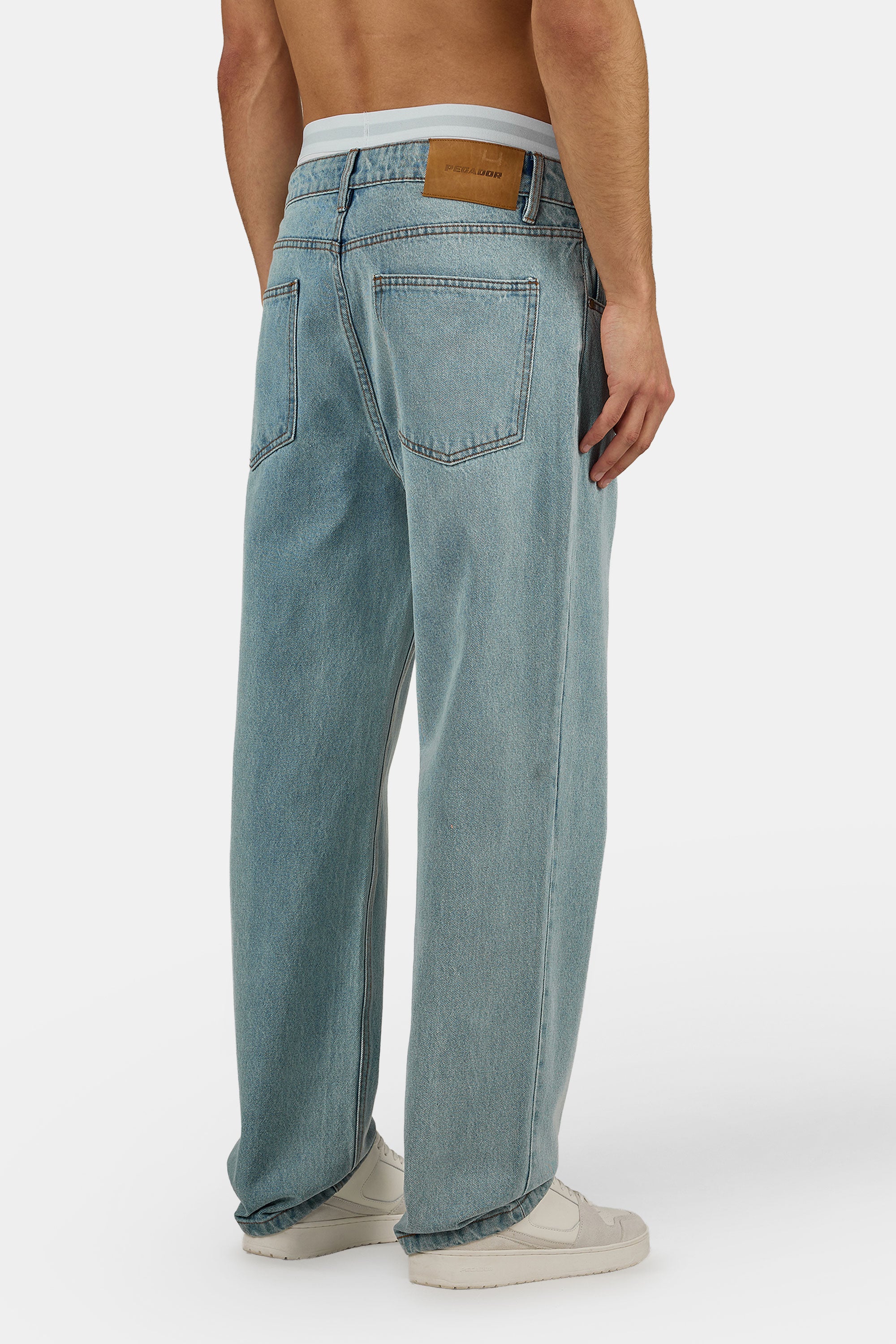 Thumbnail - PEGADOR Loose-fit-Jeans "Baltra Baggy Jeans" Baumwolle, loose fit