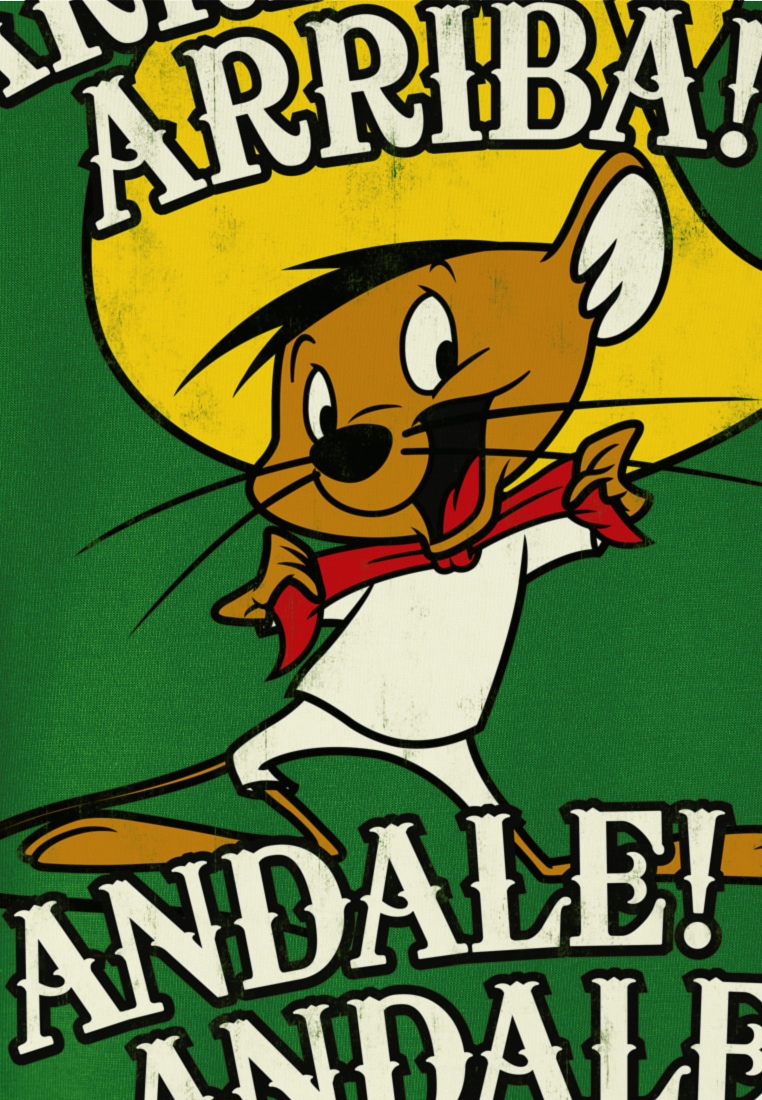 LOGOSHIRT T-Shirt »Speedy Gonzales - Arriba!«, mit Speedy Gonzales - Print