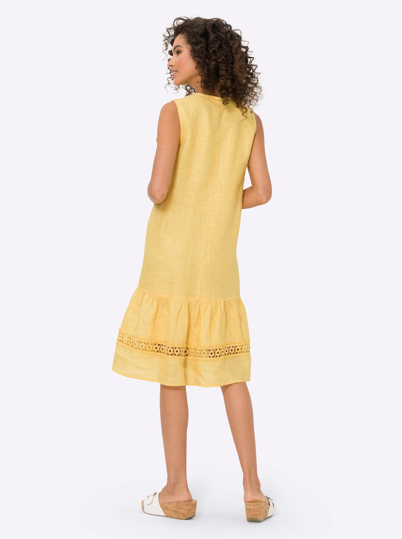 heine A-Linien-Kleid »Leinenkleid«