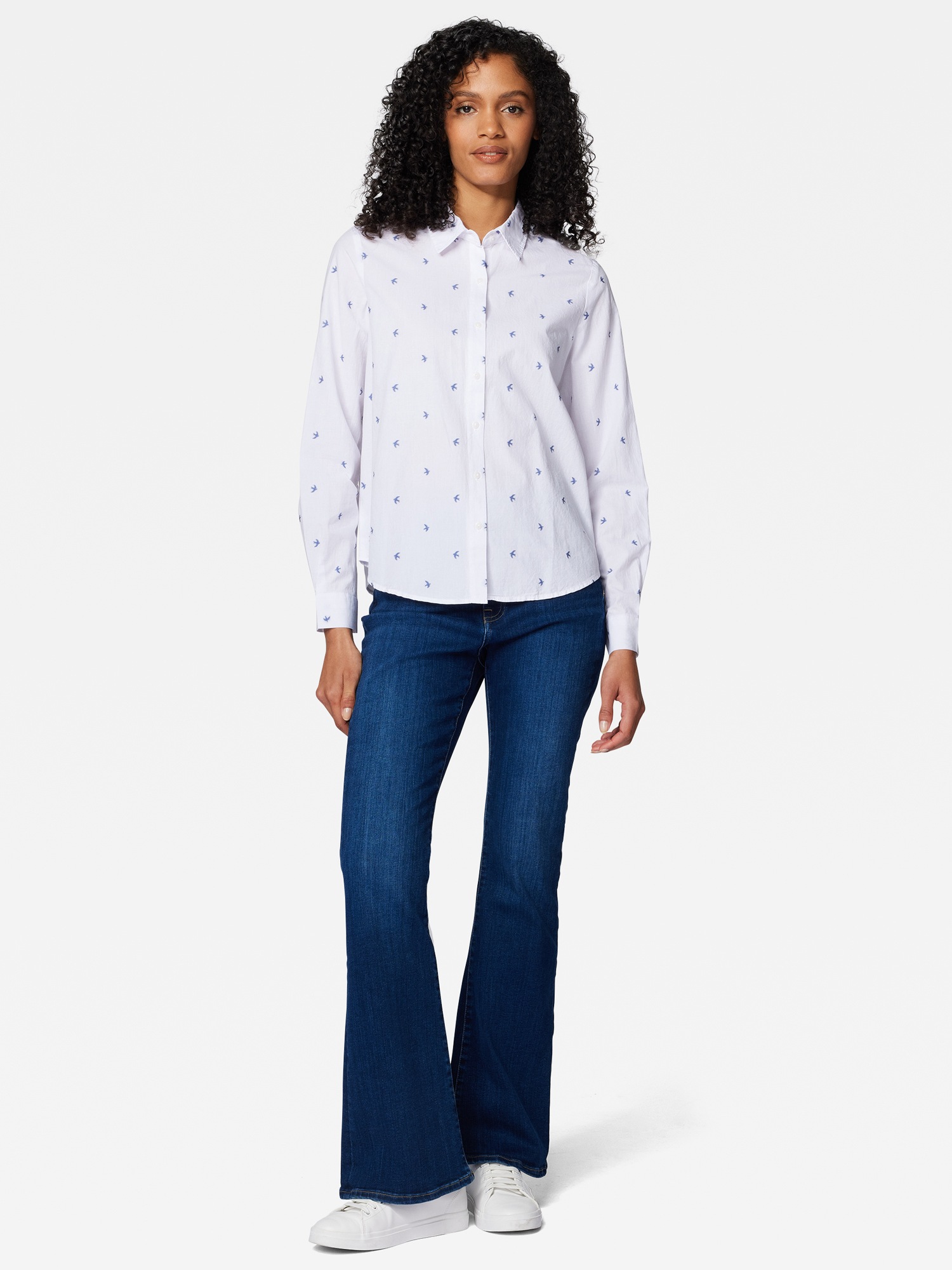 Mavi Hemdbluse »LONG SLEEVE SHIRT«, Bluse mit Muster
