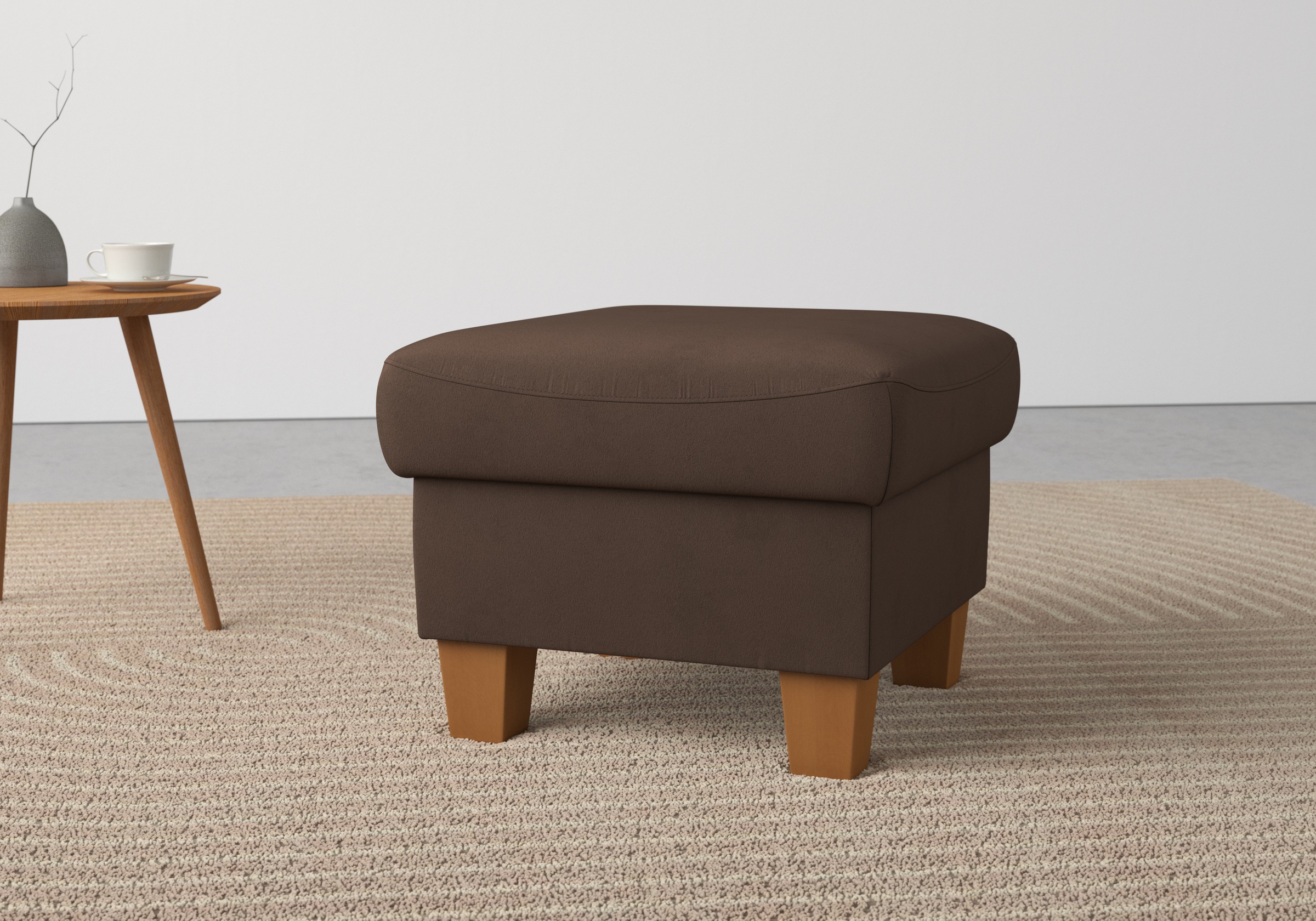 OTTO home Stauraumhocker "Caldera" Stauraum, auch in Easy Care-Bezug für einfaches Reinigen mit Wasser
