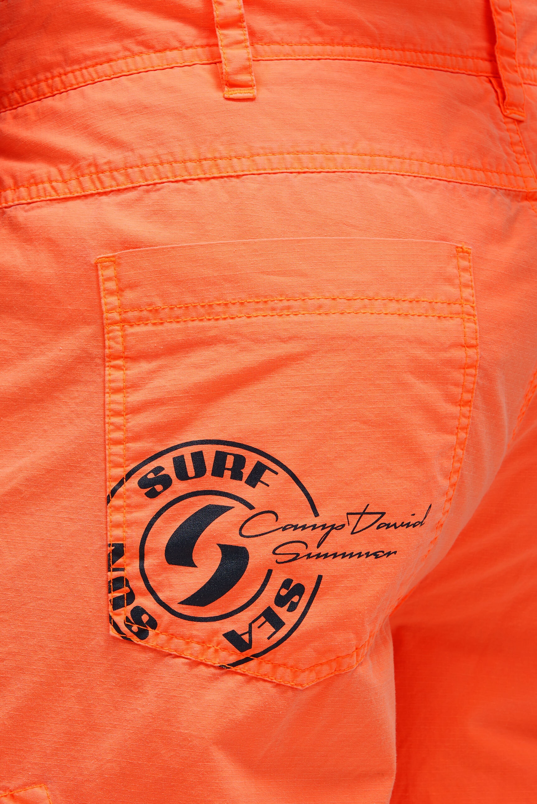CAMP DAVID Shorts  aus Baumwolle