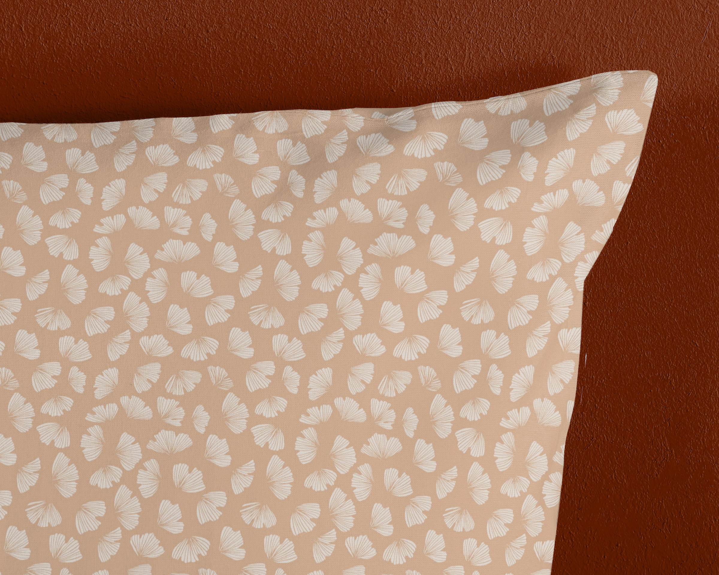 hip Kissenhülle »Quente«, (1 St., 1- 40x80 cm Kissenhülle), Baumwolle, Mako-Satin, 40x80, 1 Stück, Reißverschluss, Sand